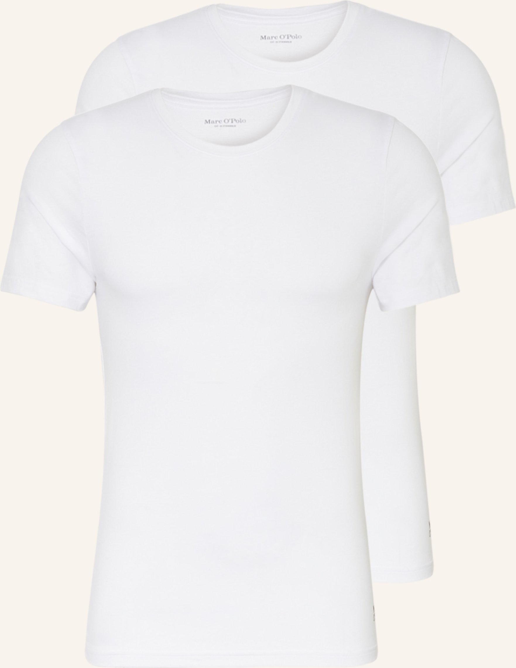 Thumbnail - Marc O'polo 2er-Pack T-Shirts weiss