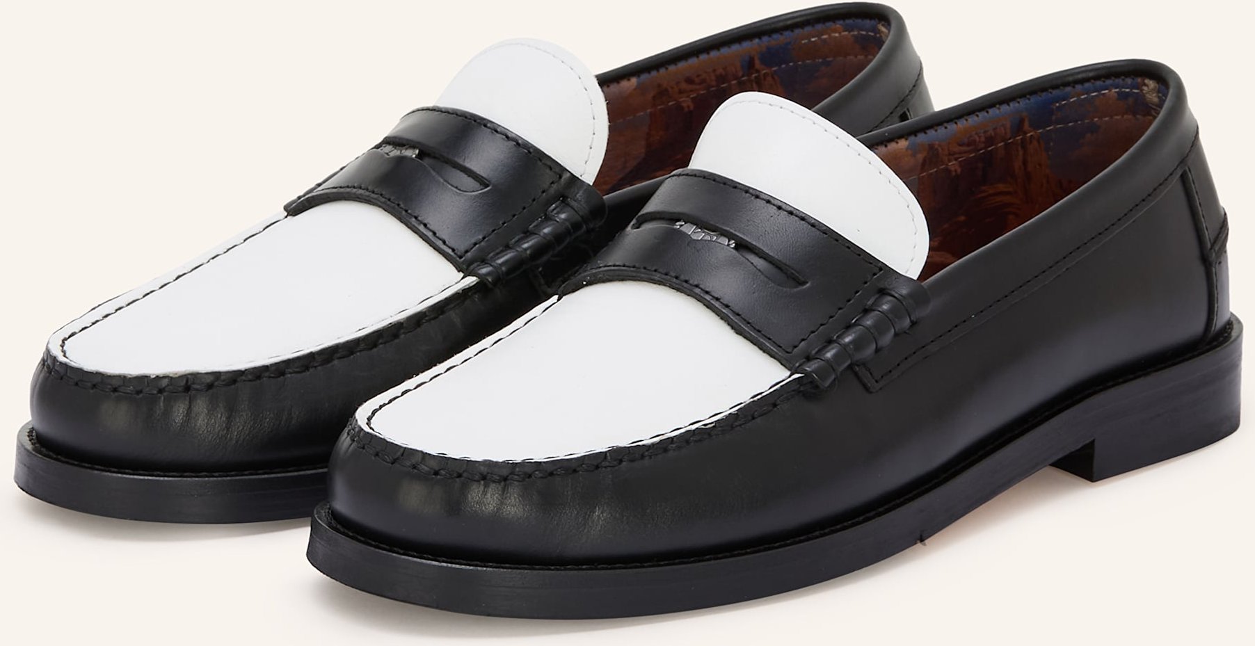 Naked Wolfe Penny-Loafer Riviera schwarz