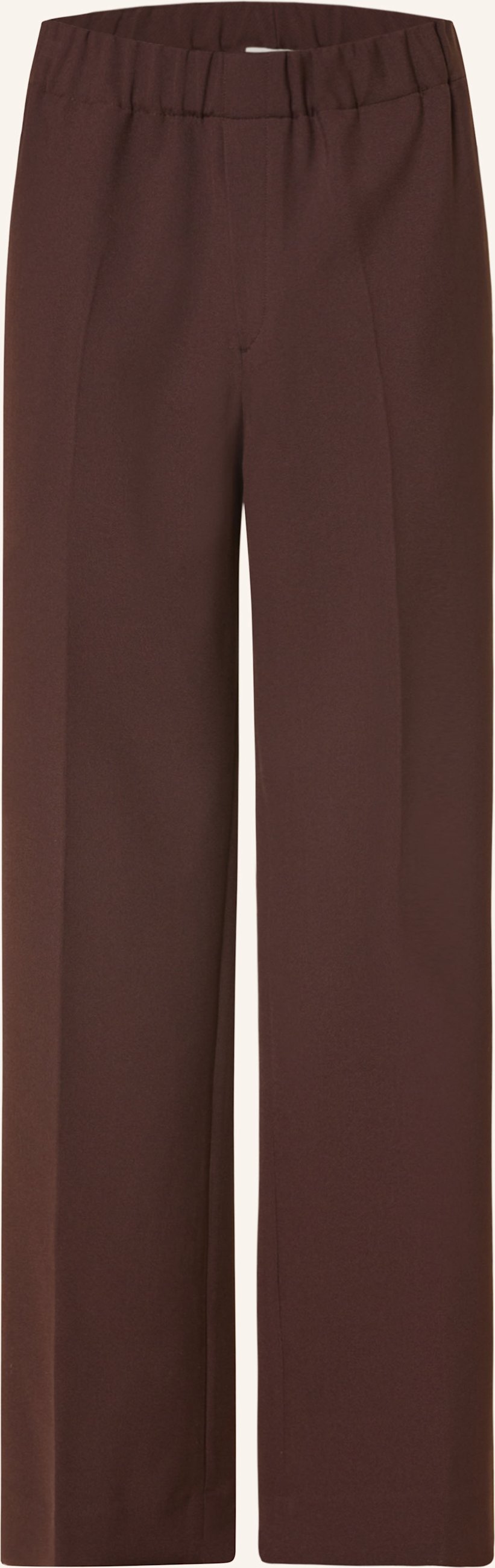 Sandro Jerseyhose Straight Fit braun