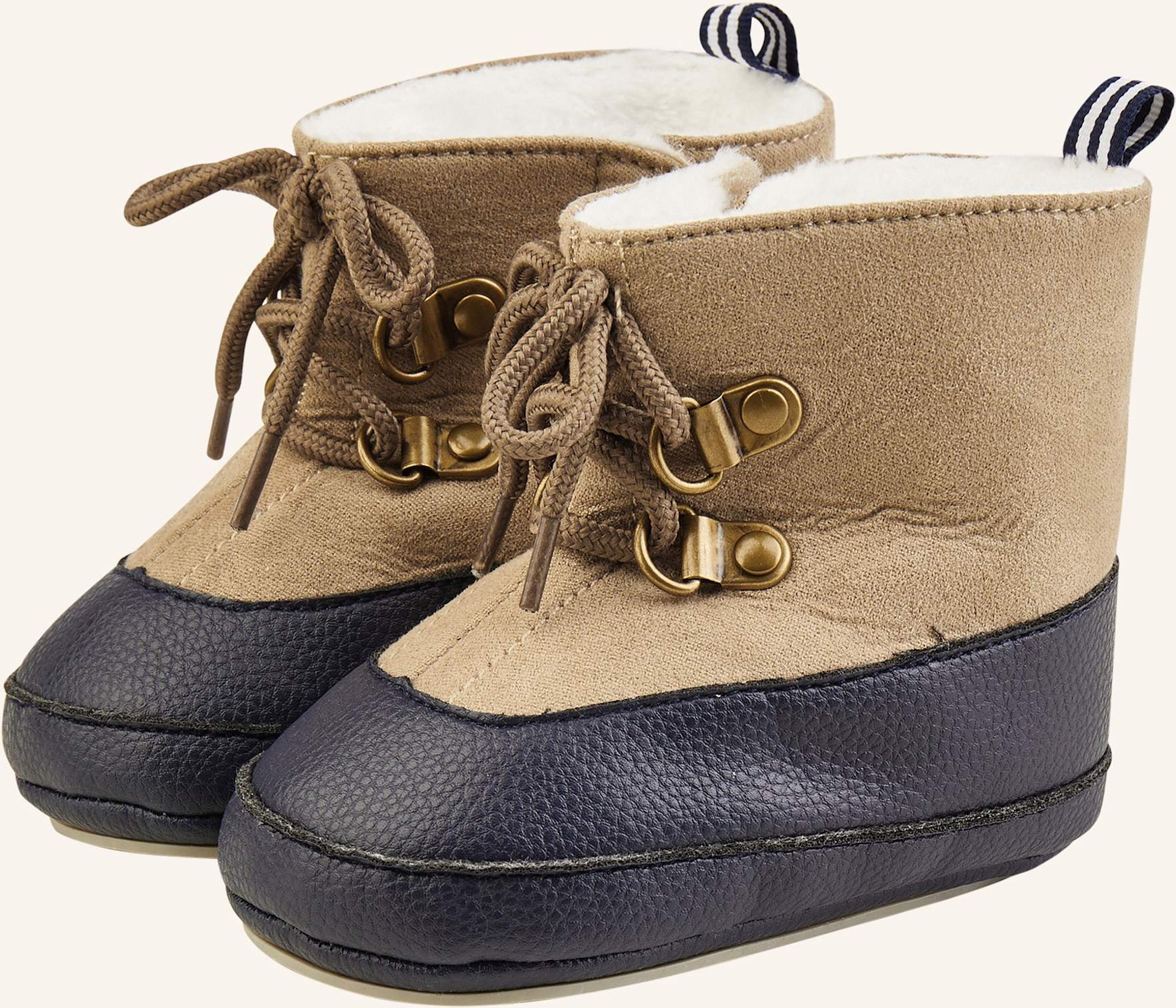 Sterntaler Babystiefel Farbkombi blau