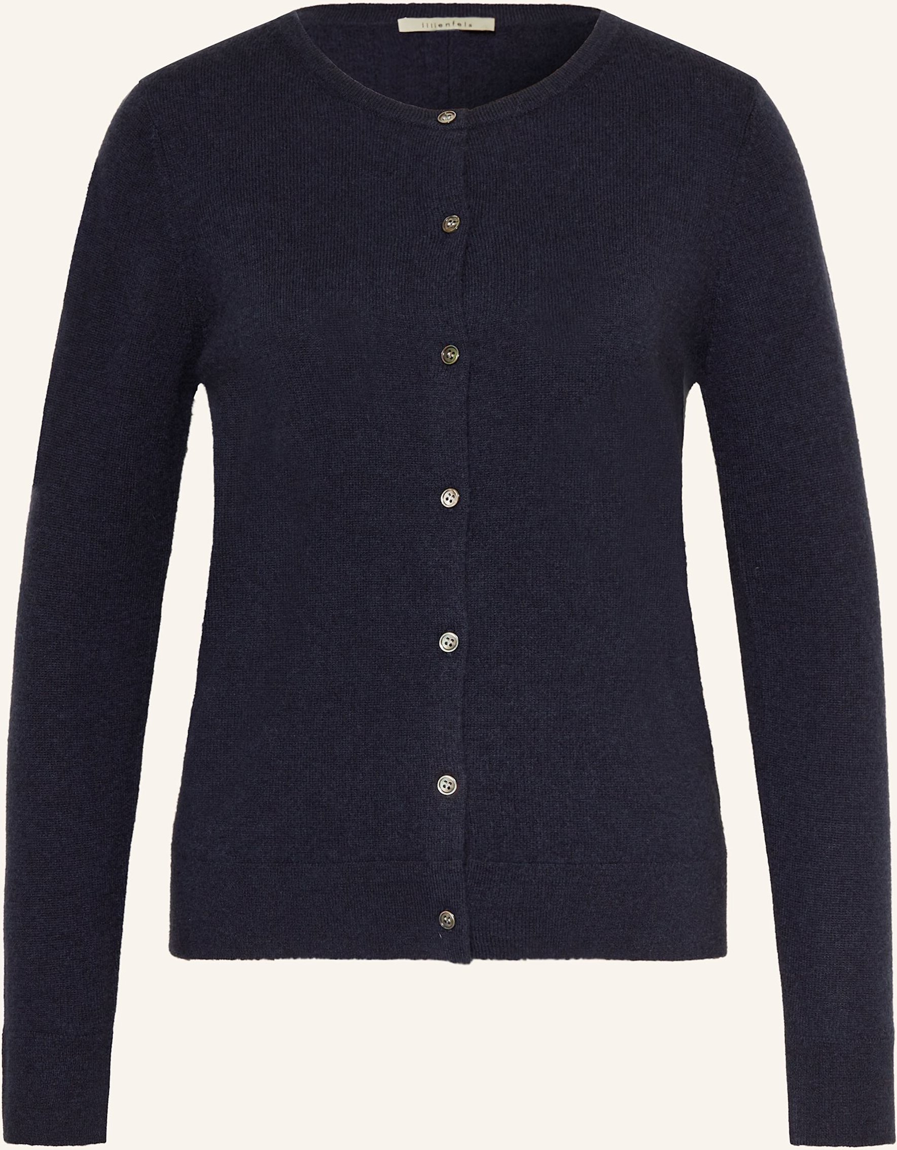 Lilienfels Strickjacke Aus Cashmere blau