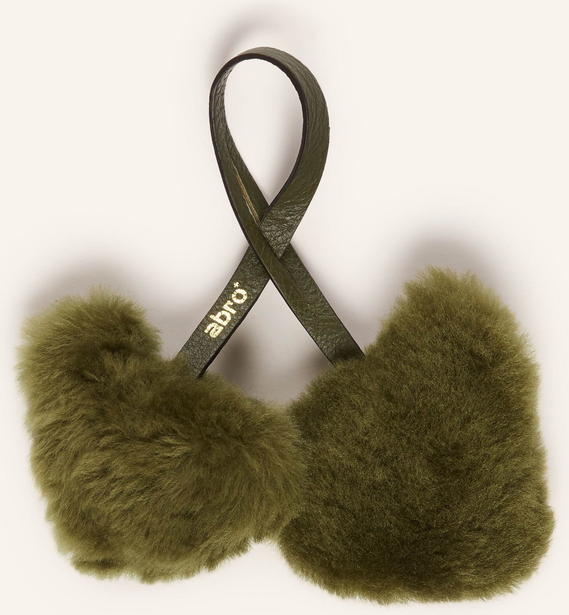 Abro Schlüssel- Und Taschenanhänger Charm gruen