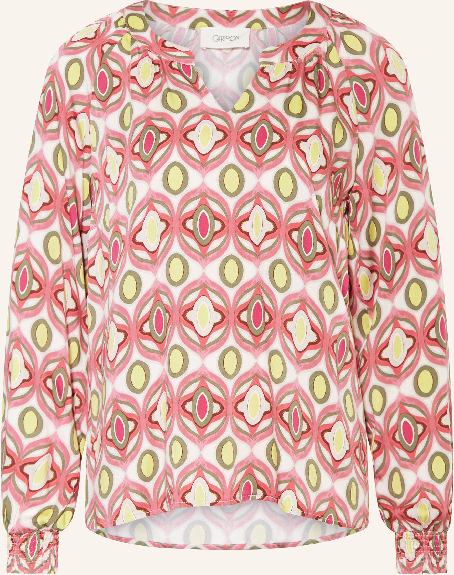 Cartoon Blusenshirt rosa