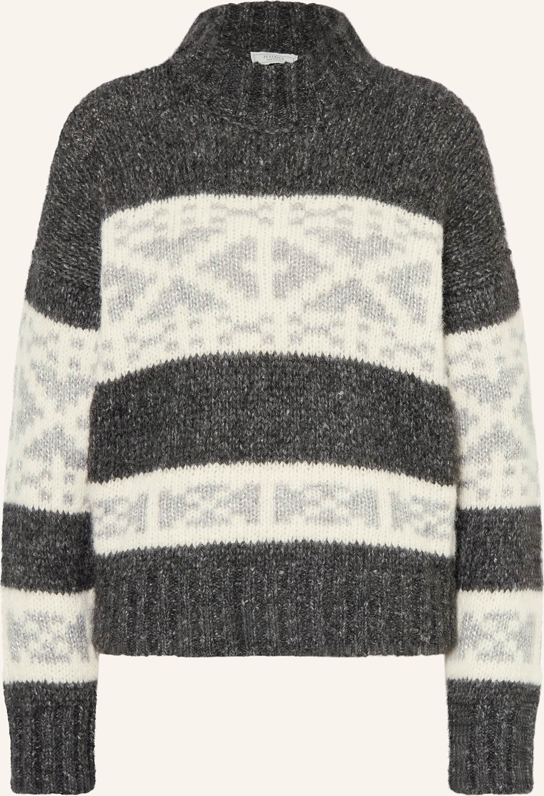 Thumbnail - Peserico Pullover Mit Alpaka grau