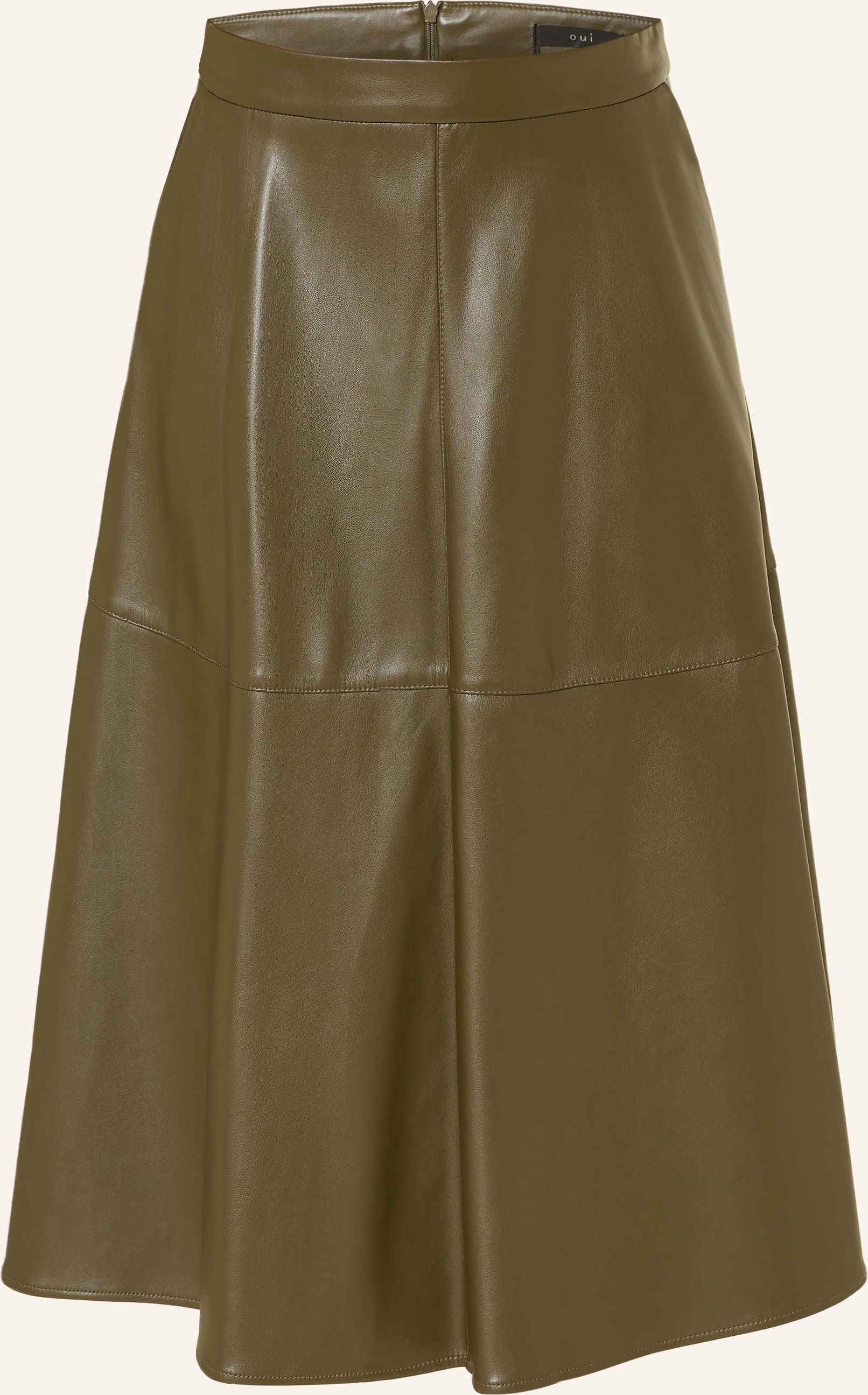 Oui Rock In Lederoptik gruen