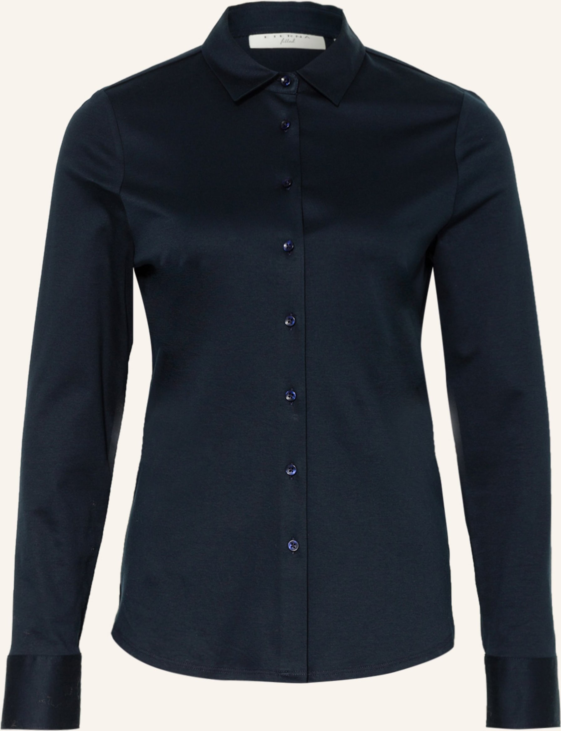 Eterna Hemdbluse blau