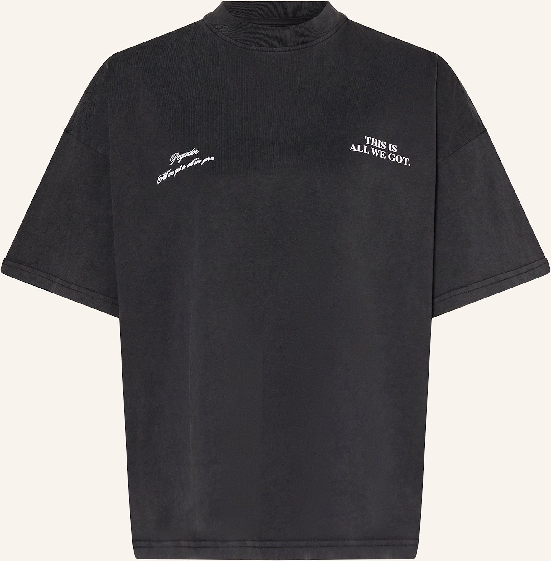 Pegador Oversized-Shirt Lena schwarz