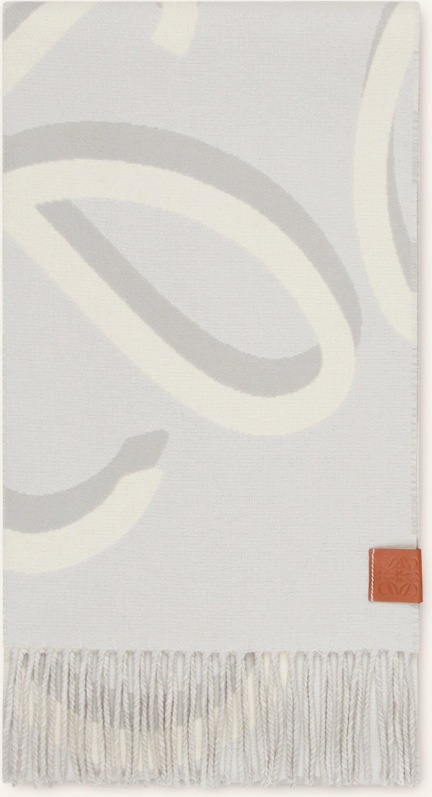 Loewe Schal Anagram grau