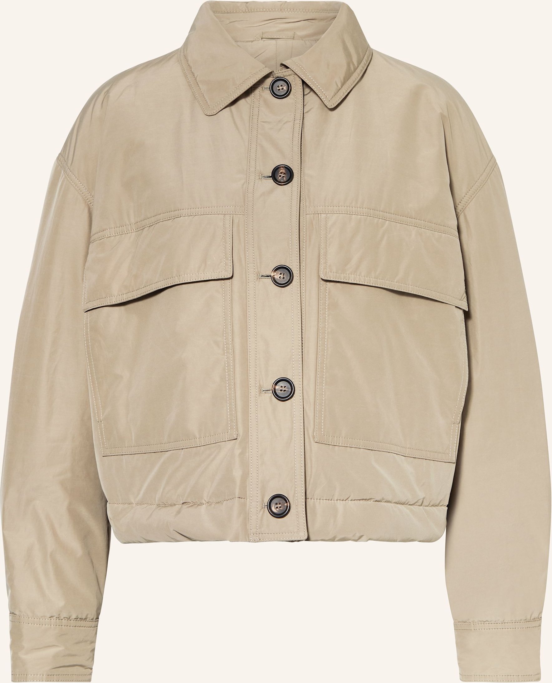 Thumbnail - Brunello Cucinelli Kastenjacke beige