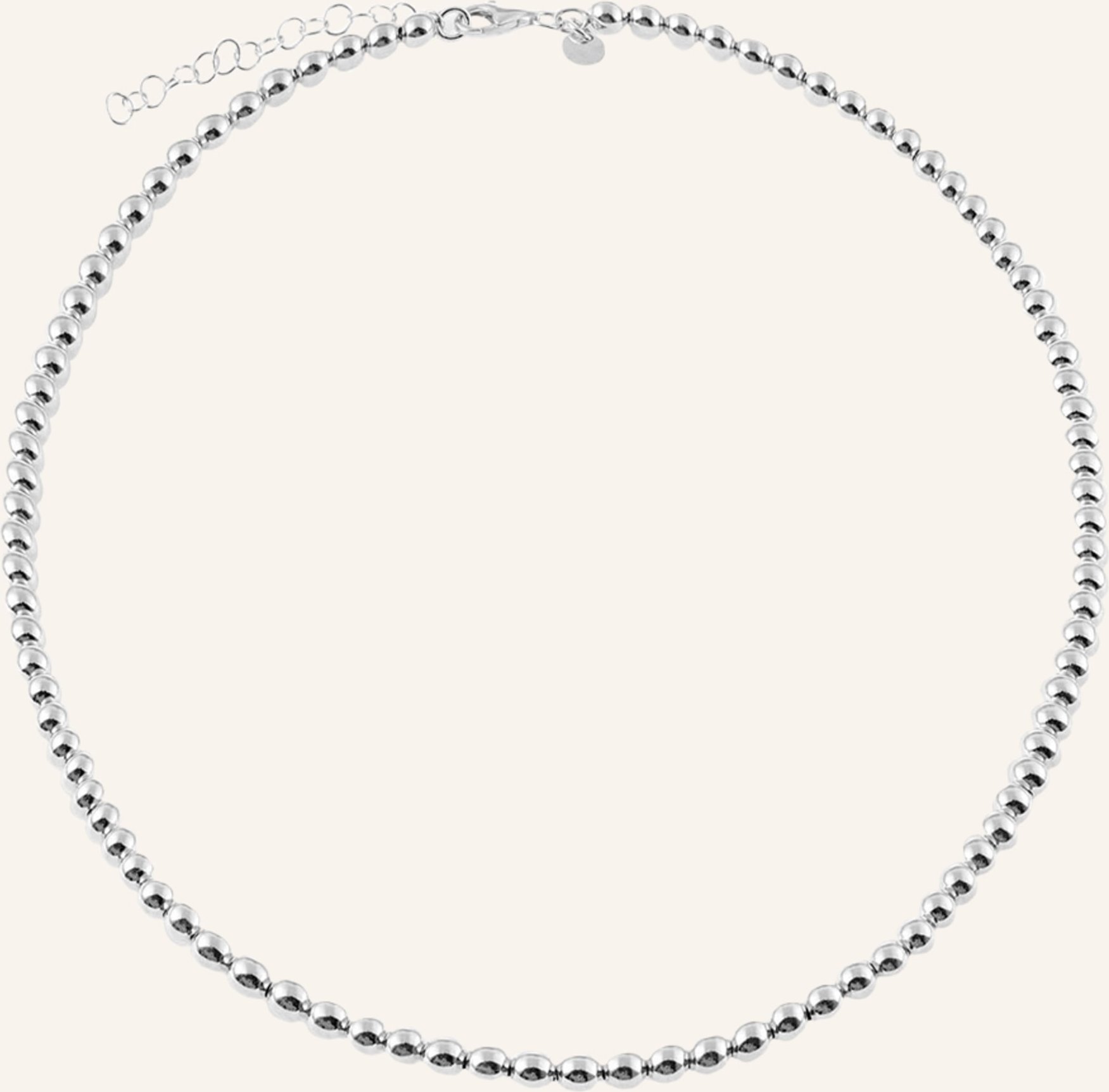 Pompidou Halsketten Belle By Glambou silber