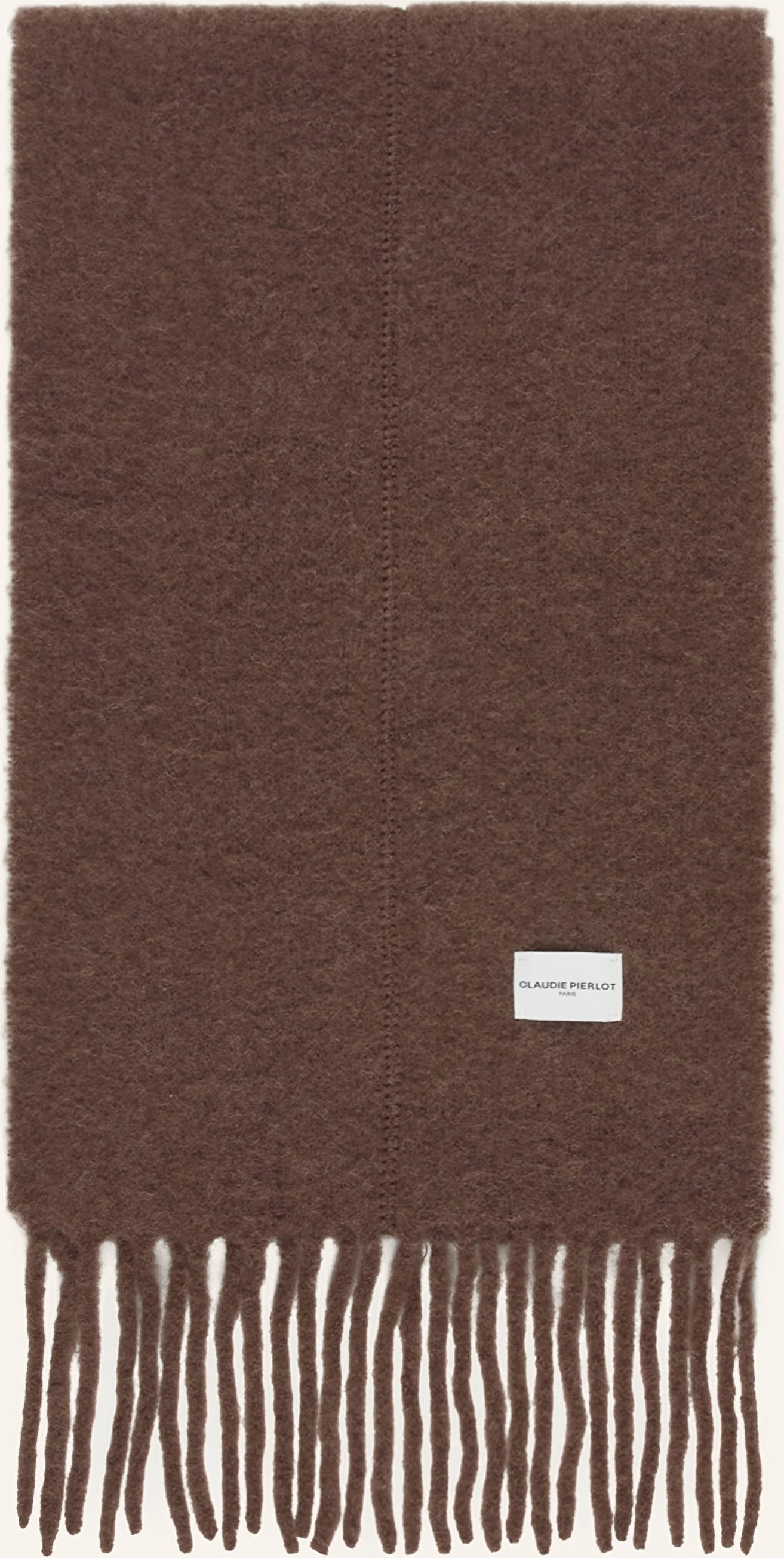 Claudie Pierlot Schal Mit Alpaka braun