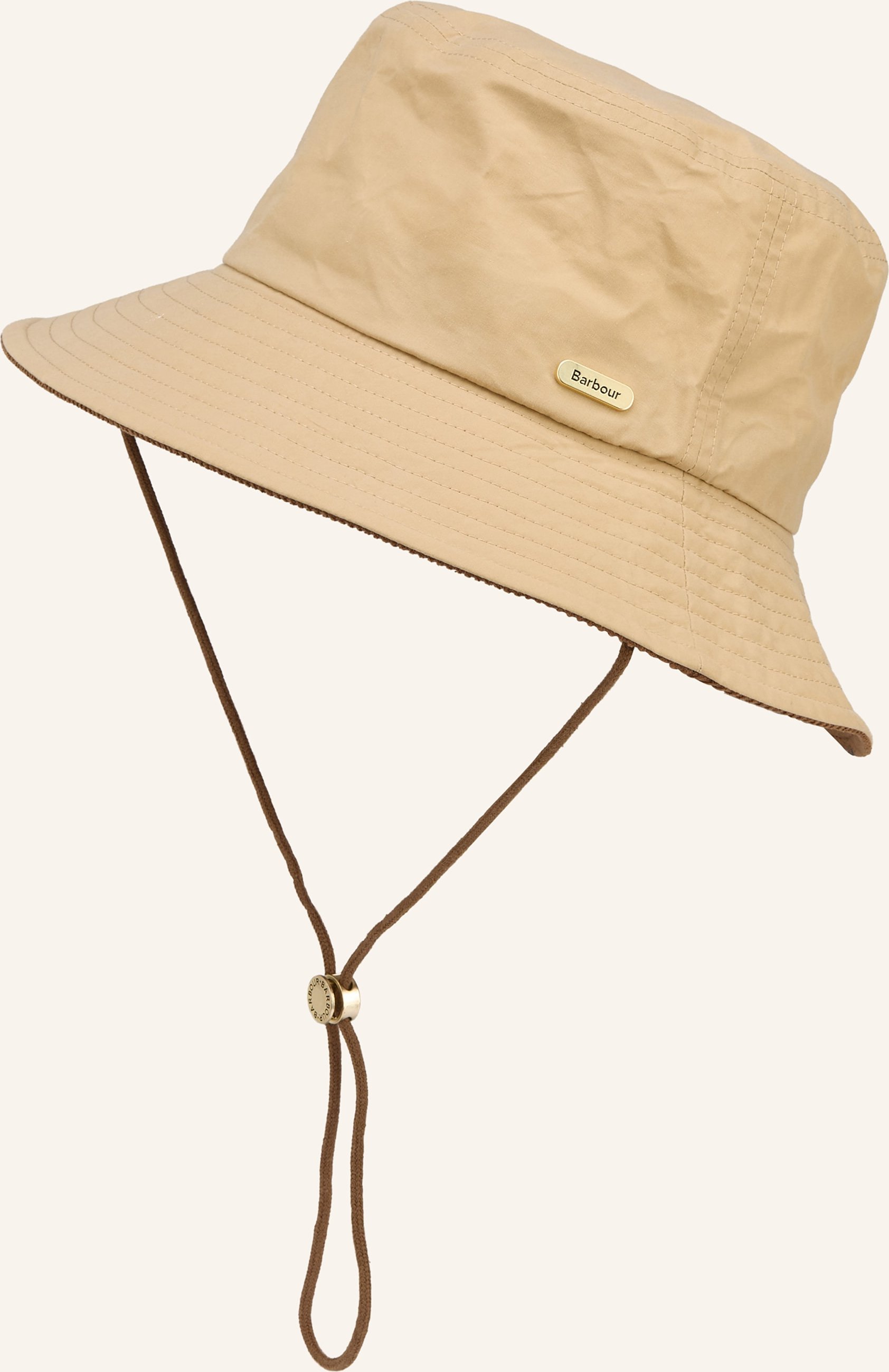 Barbour Bucket-Hat beige