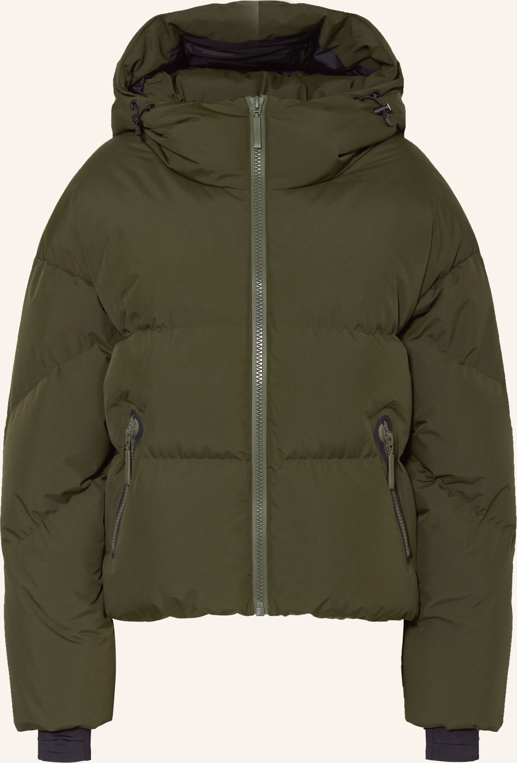 Cordova Daunen-Skijacke Meribel gruen