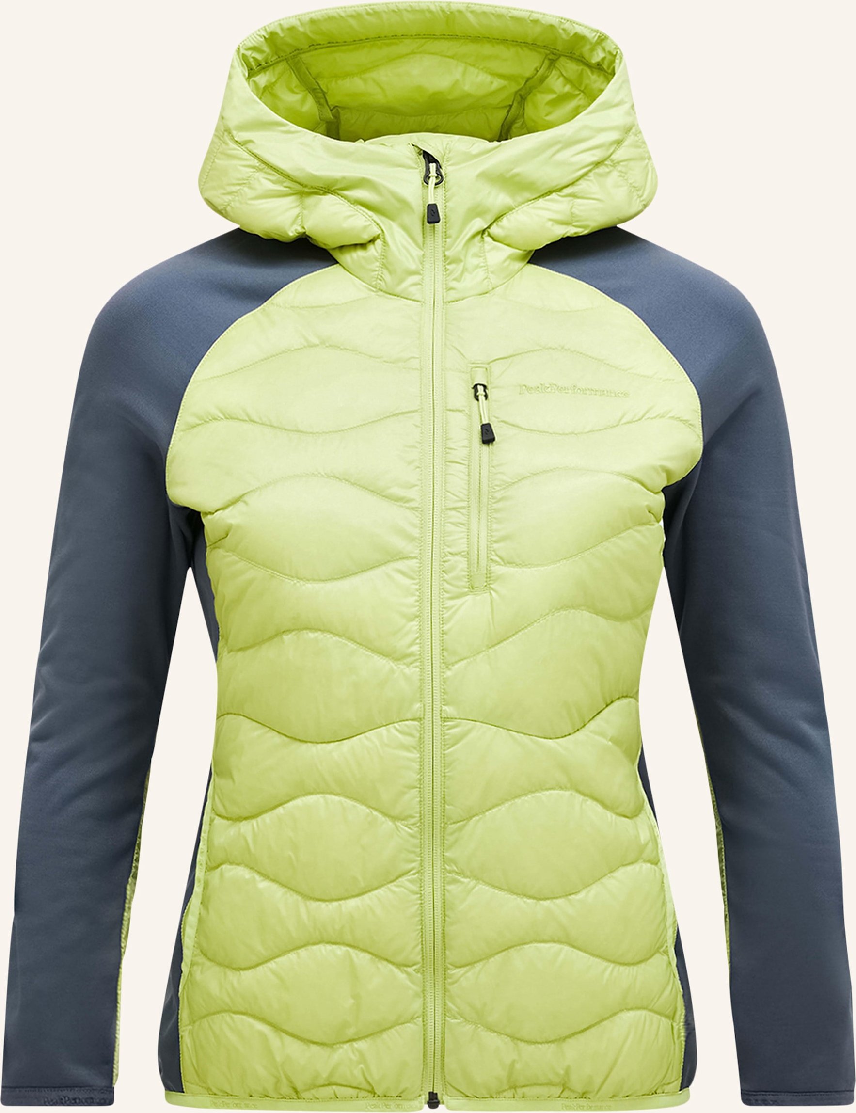 Peak Performance Hybrid-Daunenjacke Helium gruen