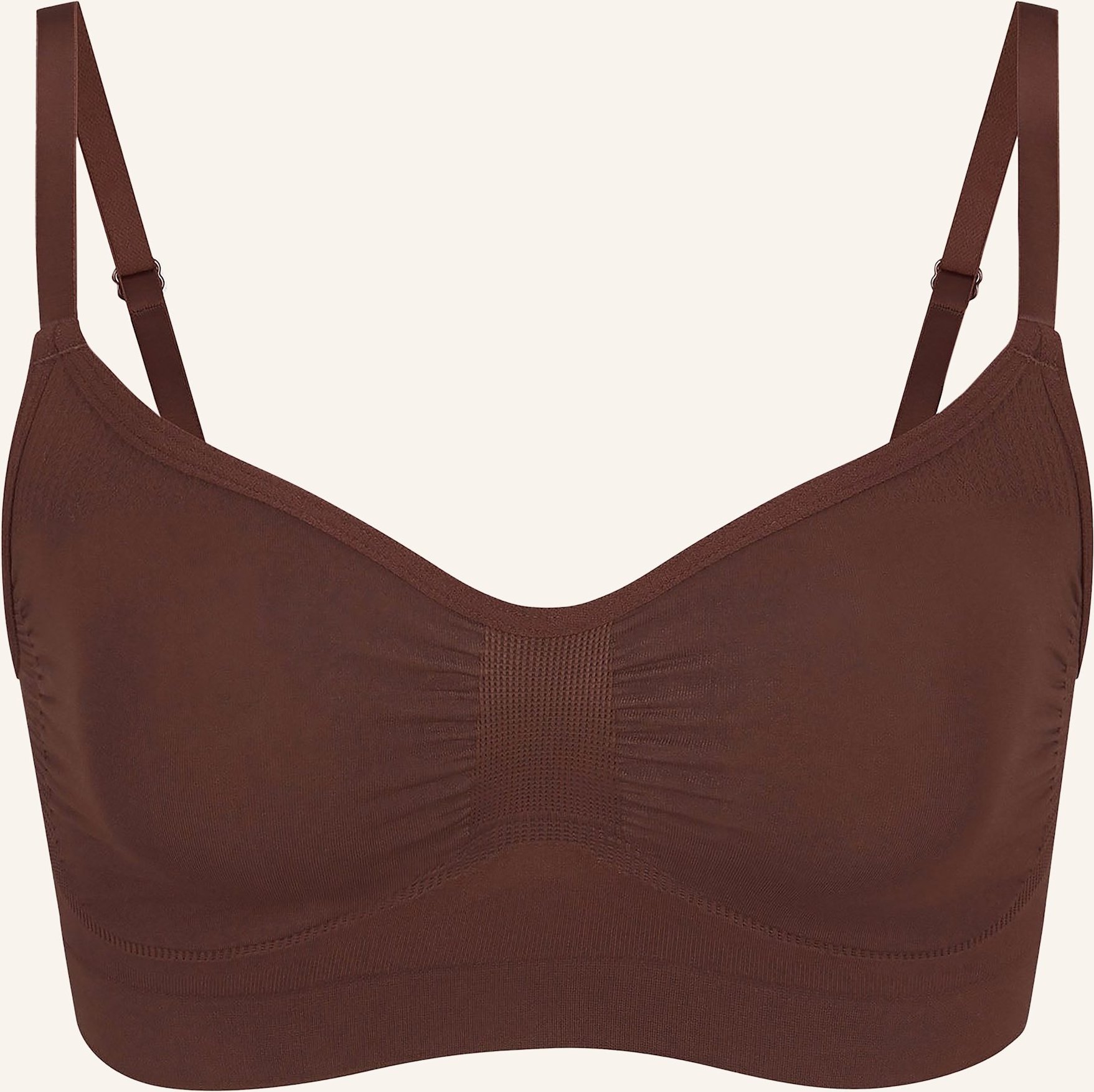 Skims Bustier Seamless Sculpt braun