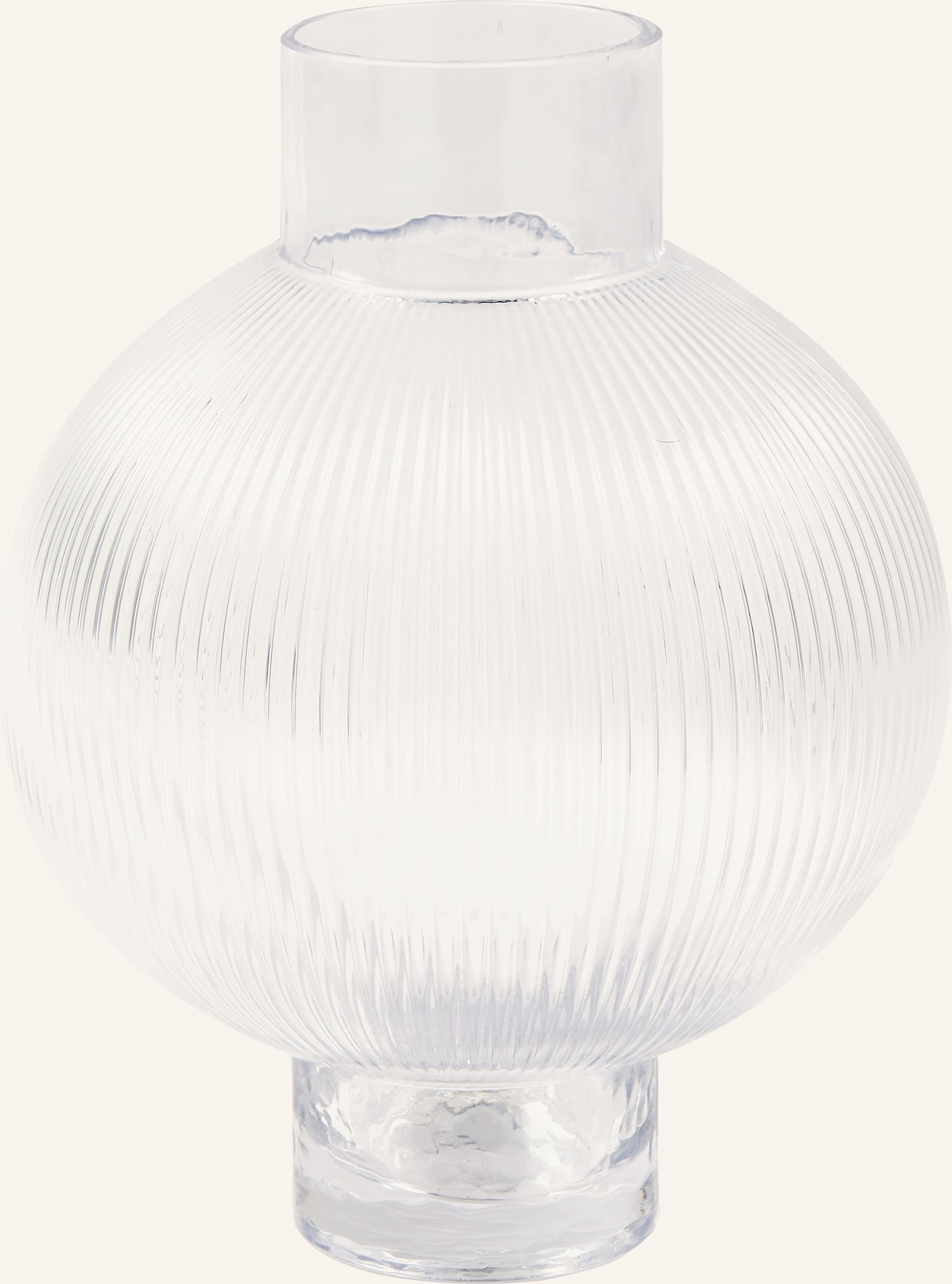 Polspotten Vase Hot Air Ballon weiss