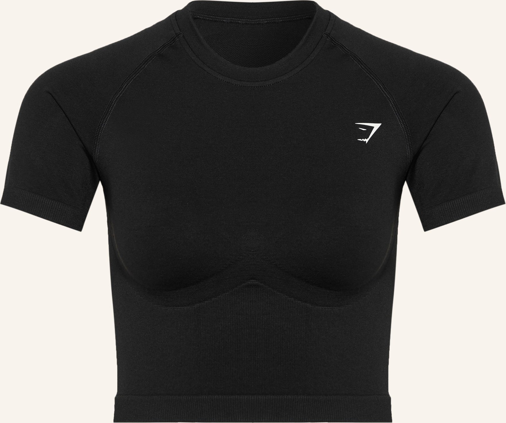 Gymshark Cropped-Shirt Lift Seamless schwarz