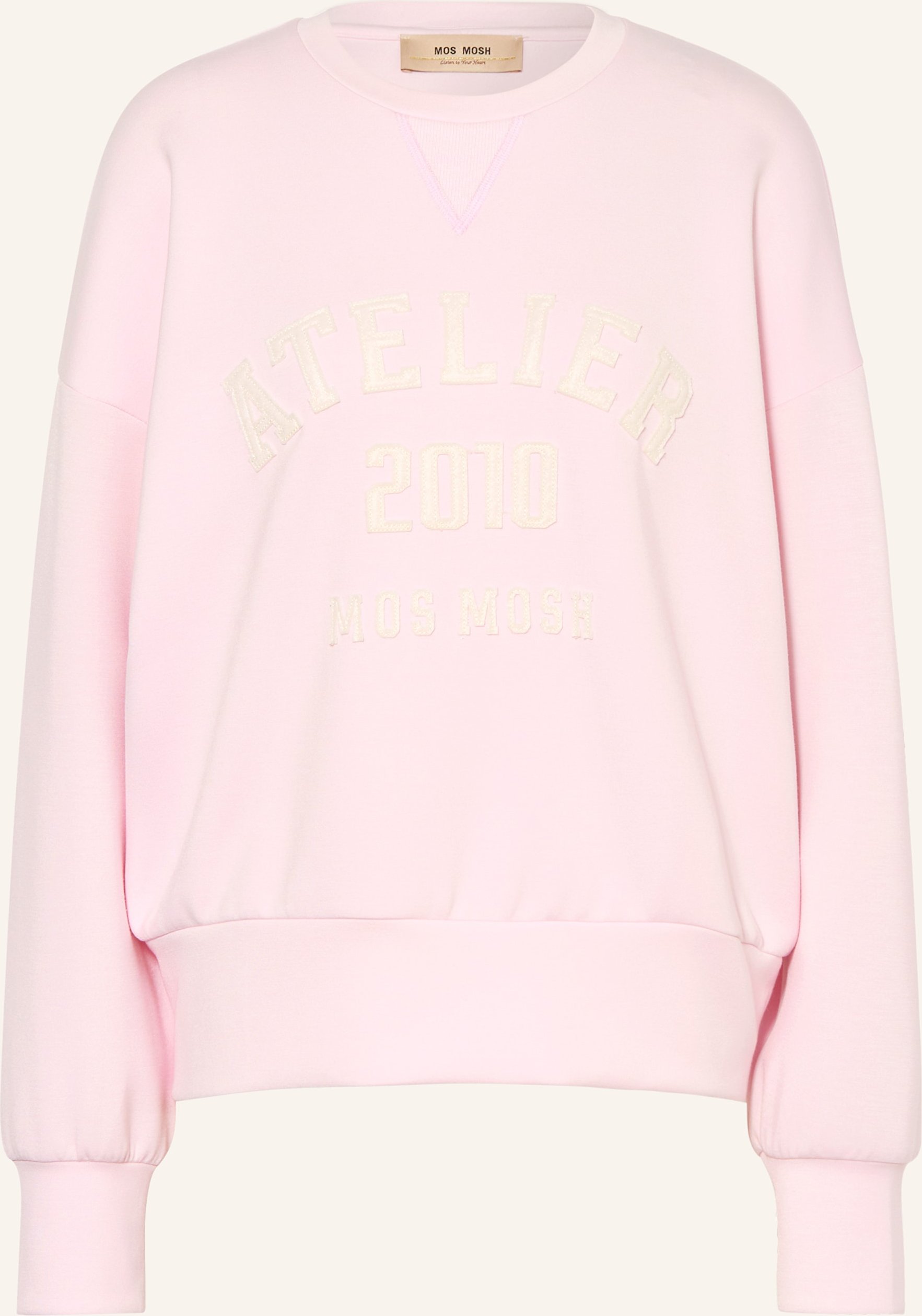 Mos Mosh Oversized-Sweatshirt Mmnima rosa