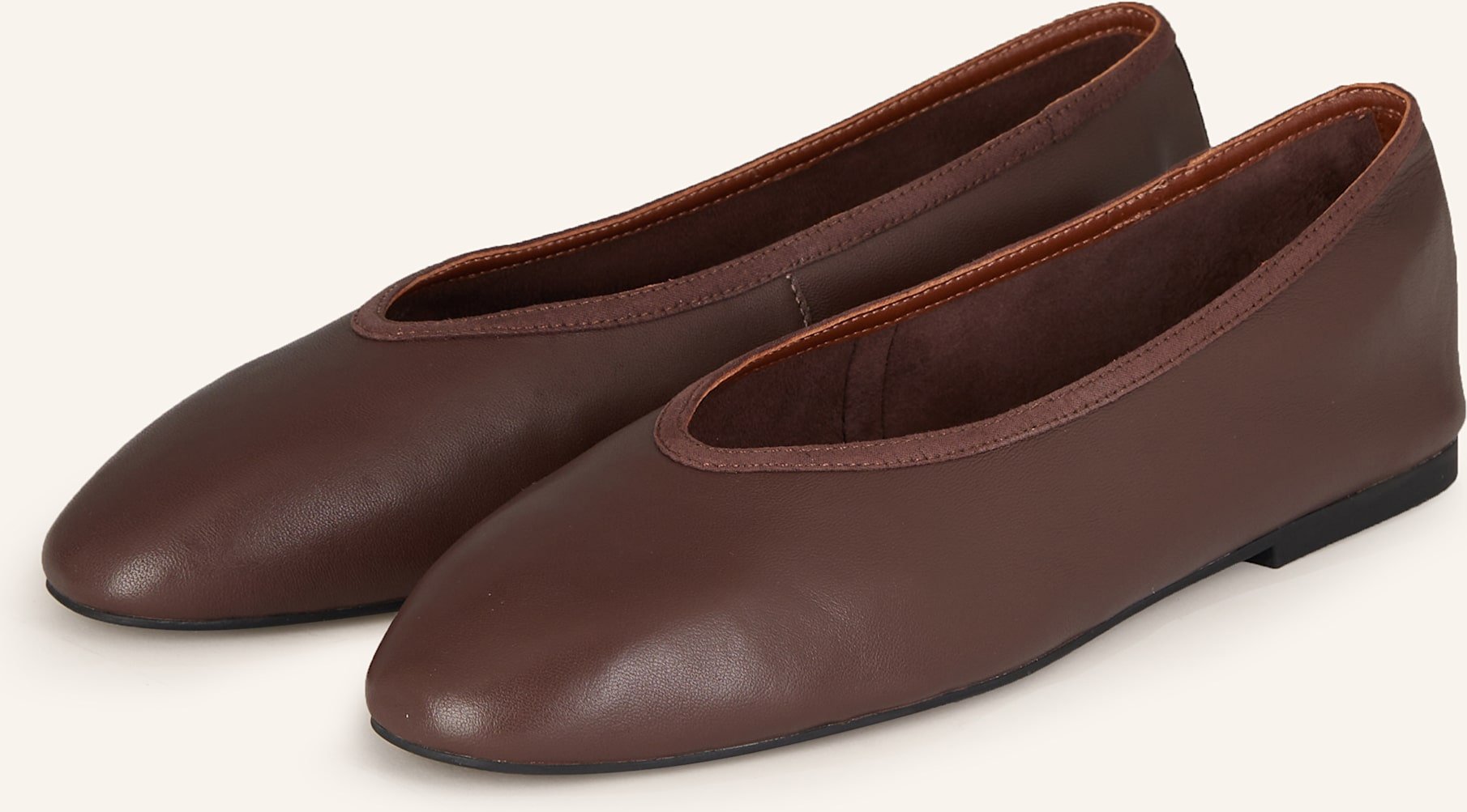 Reiss Ballerinas braun