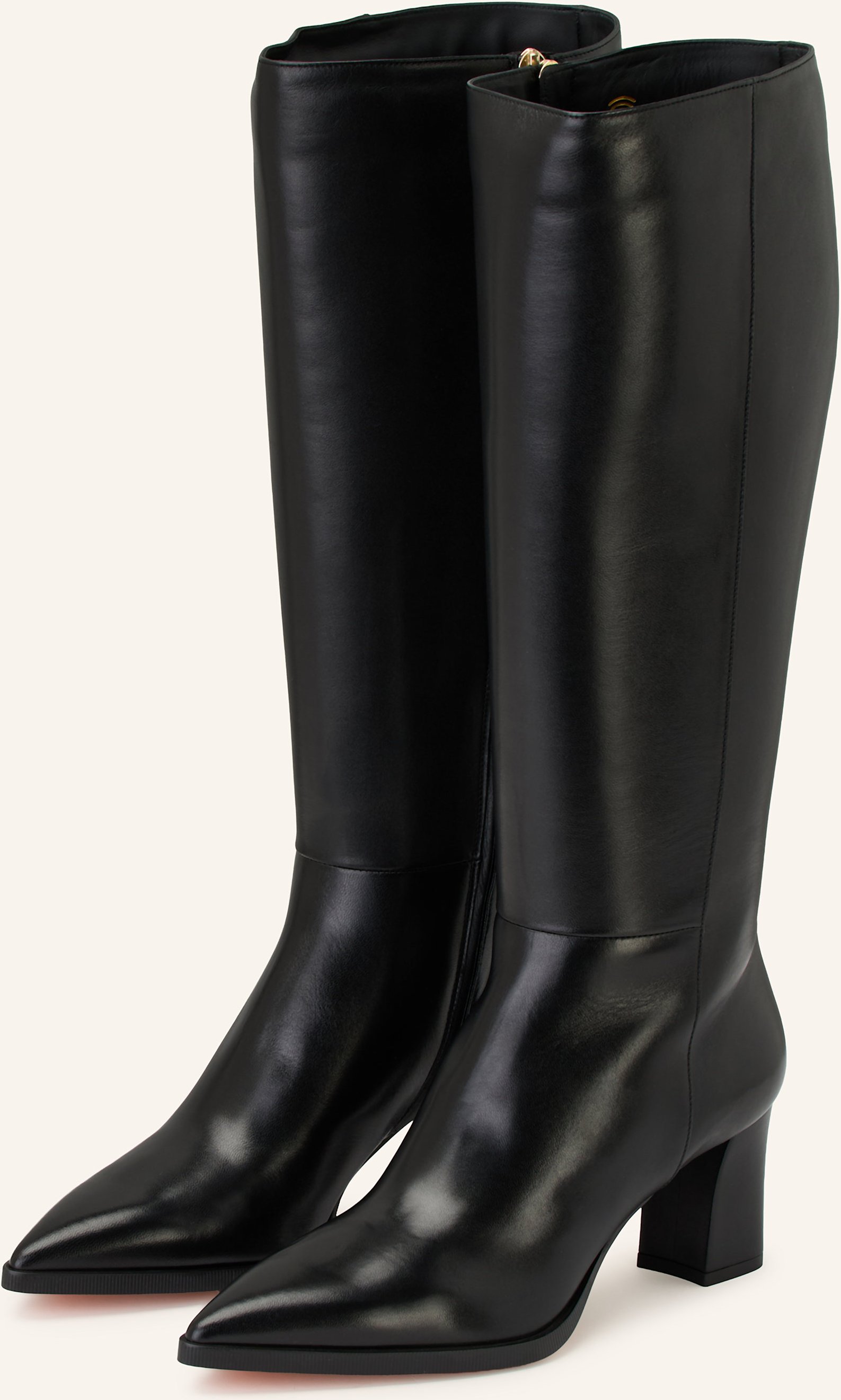 Thumbnail - Santoni Stiefel Dyan schwarz