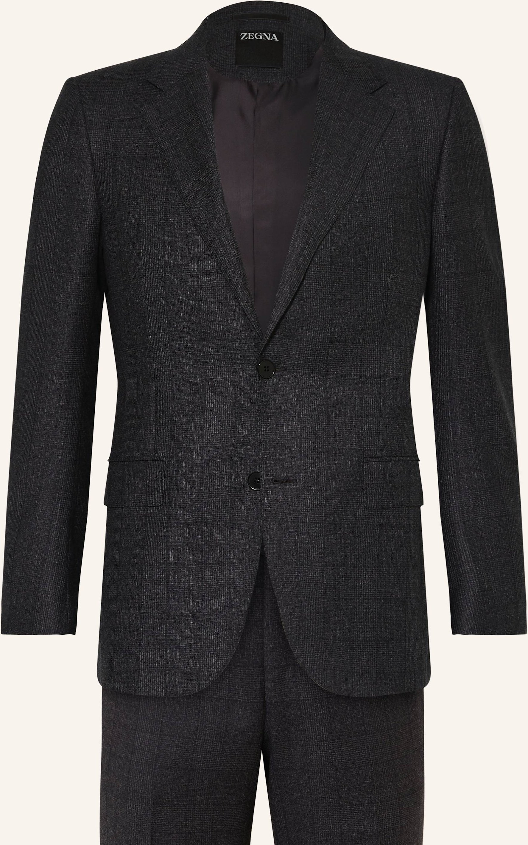 Thumbnail - Zegna Anzug Extra Slim Fit schwarz