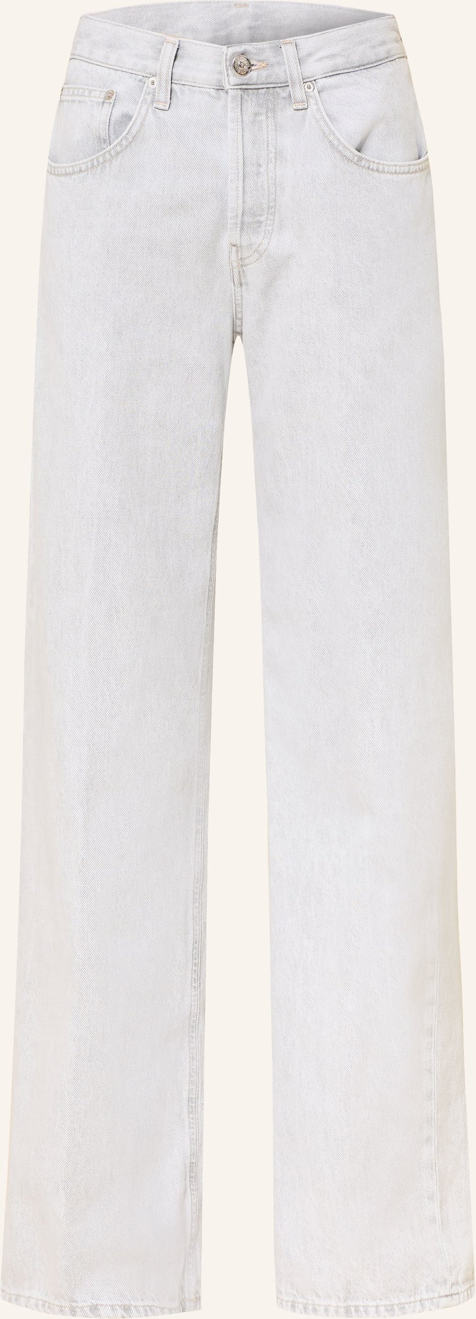 Dondup Wide Leg Jeans Jacklyn grau