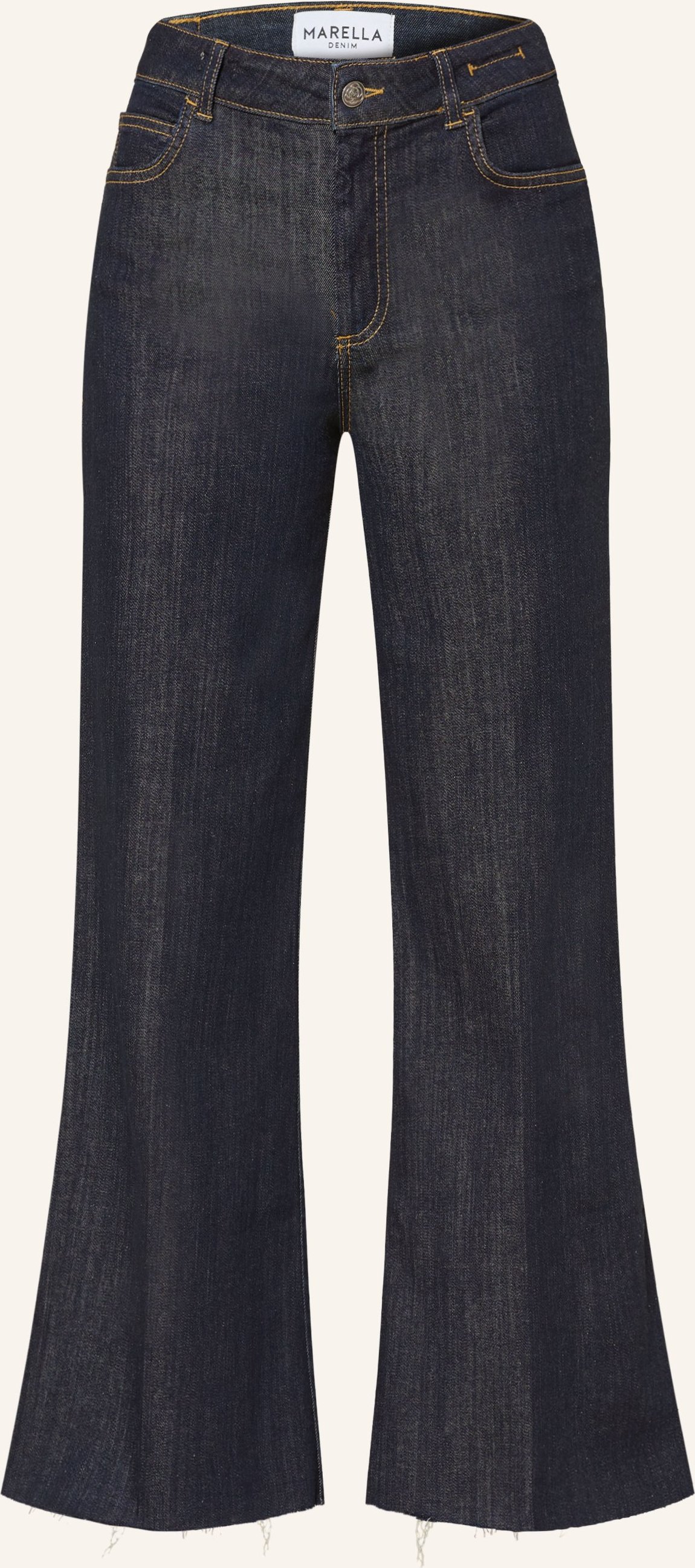 Marella Wide Leg Jeans Mlswlcrop blau