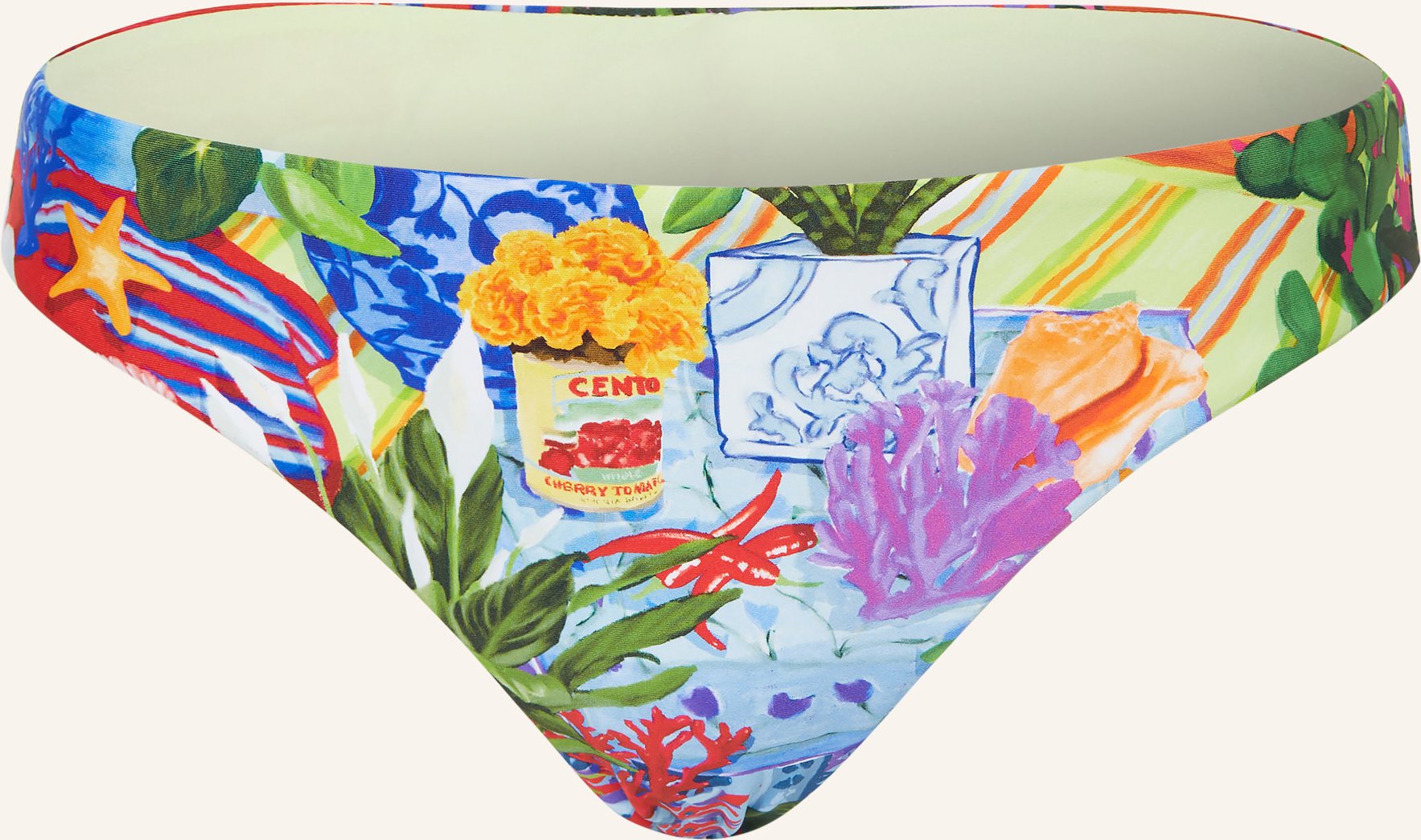 Seafolly Basic-Bikini-Hose La Boca blau