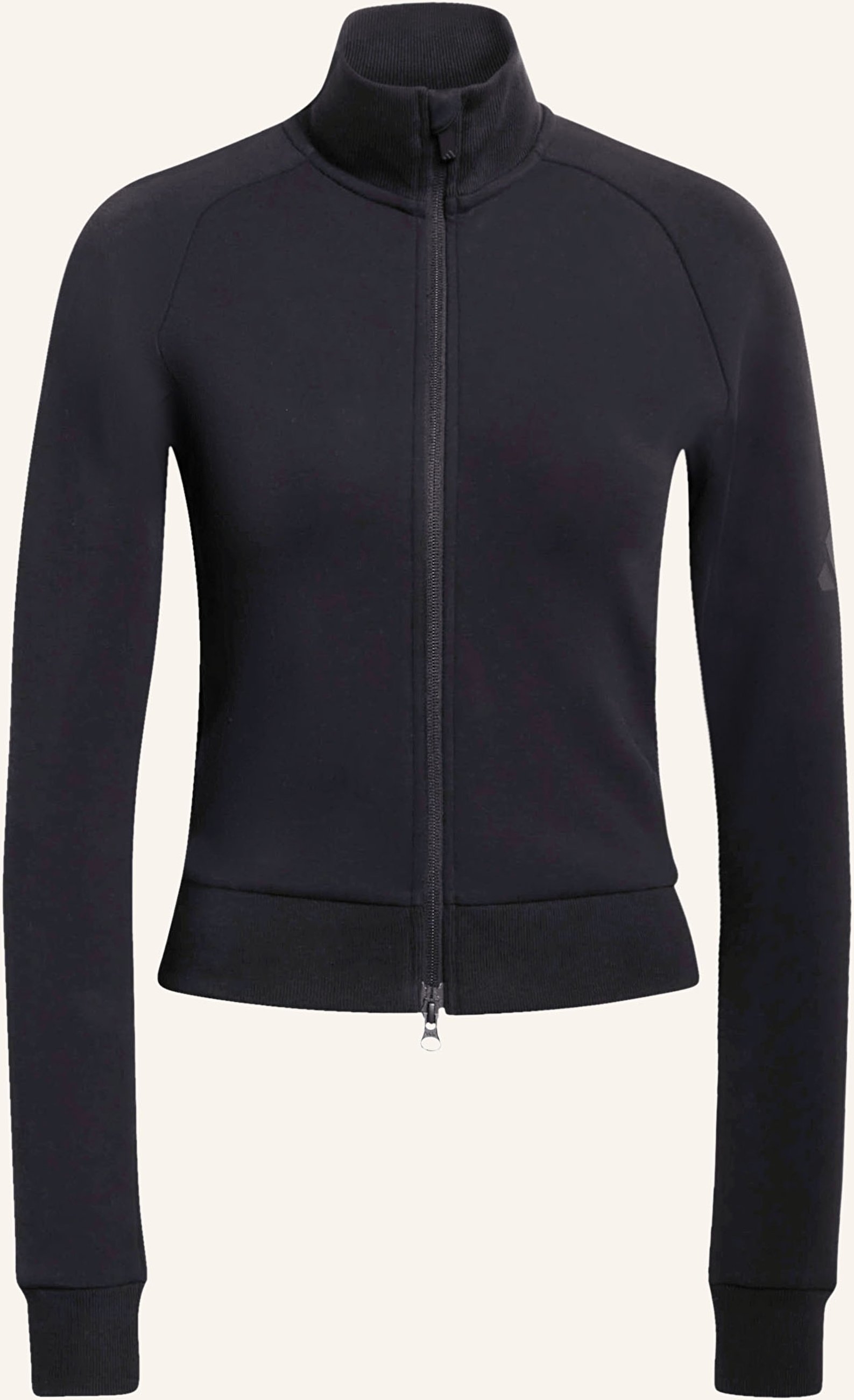 Adidas Sweatjacke Soft Lux schwarz