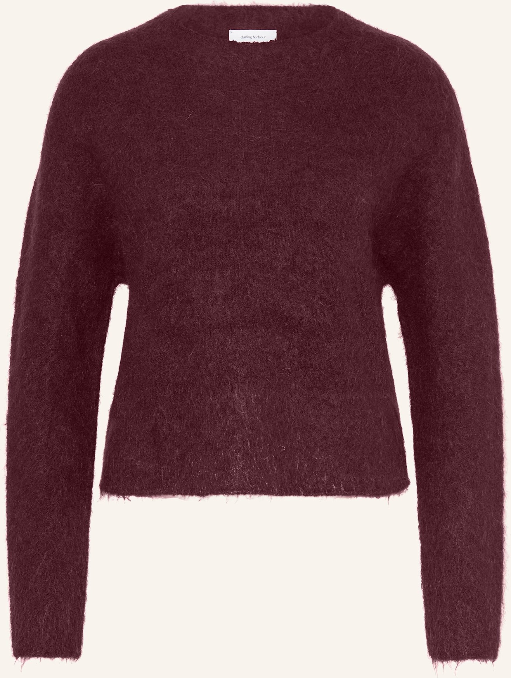 Darling Harbour Pullover Mit Alpaka rot