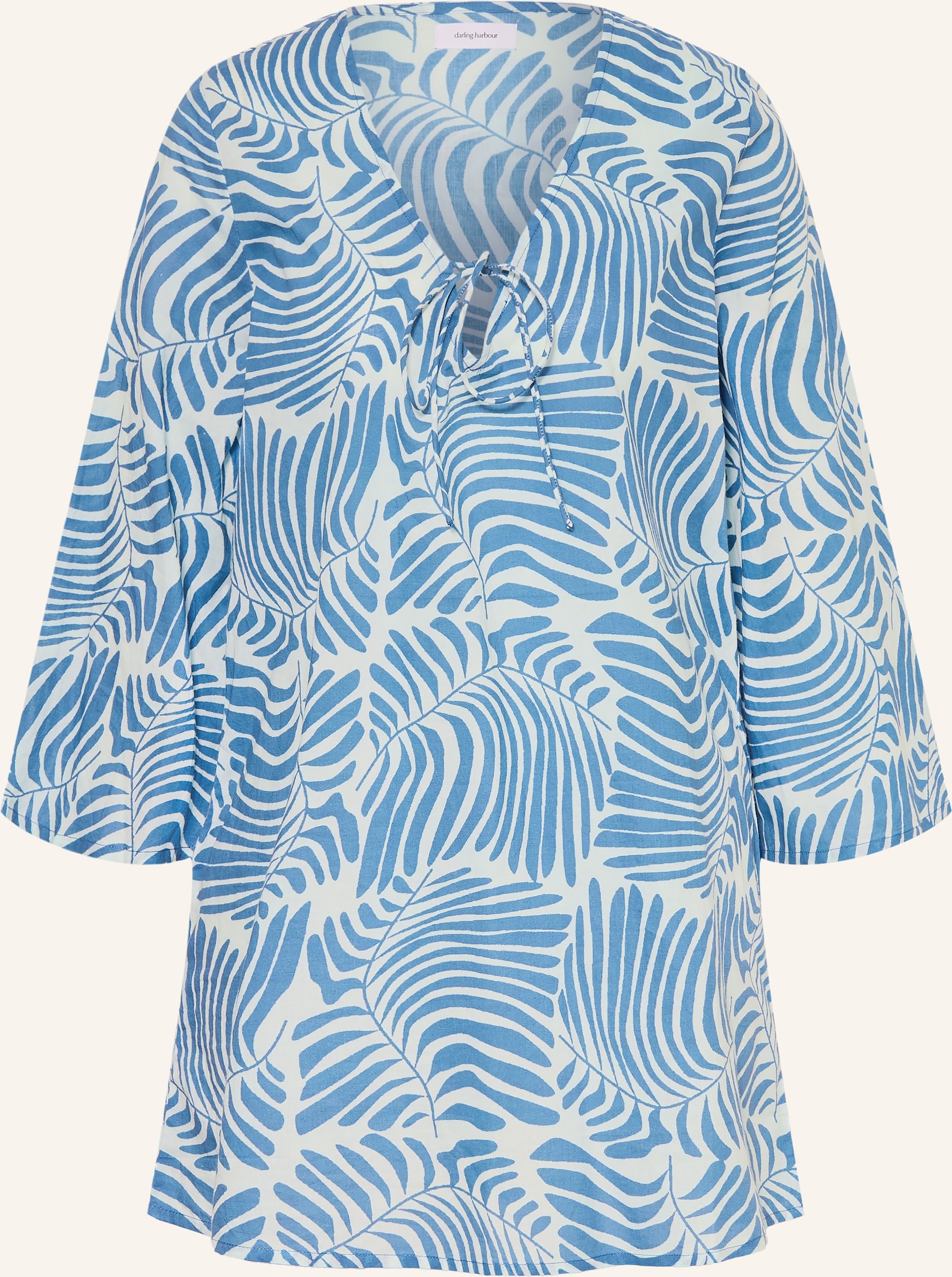 Darling Harbour Kleid Mit 3/4-Arm blau