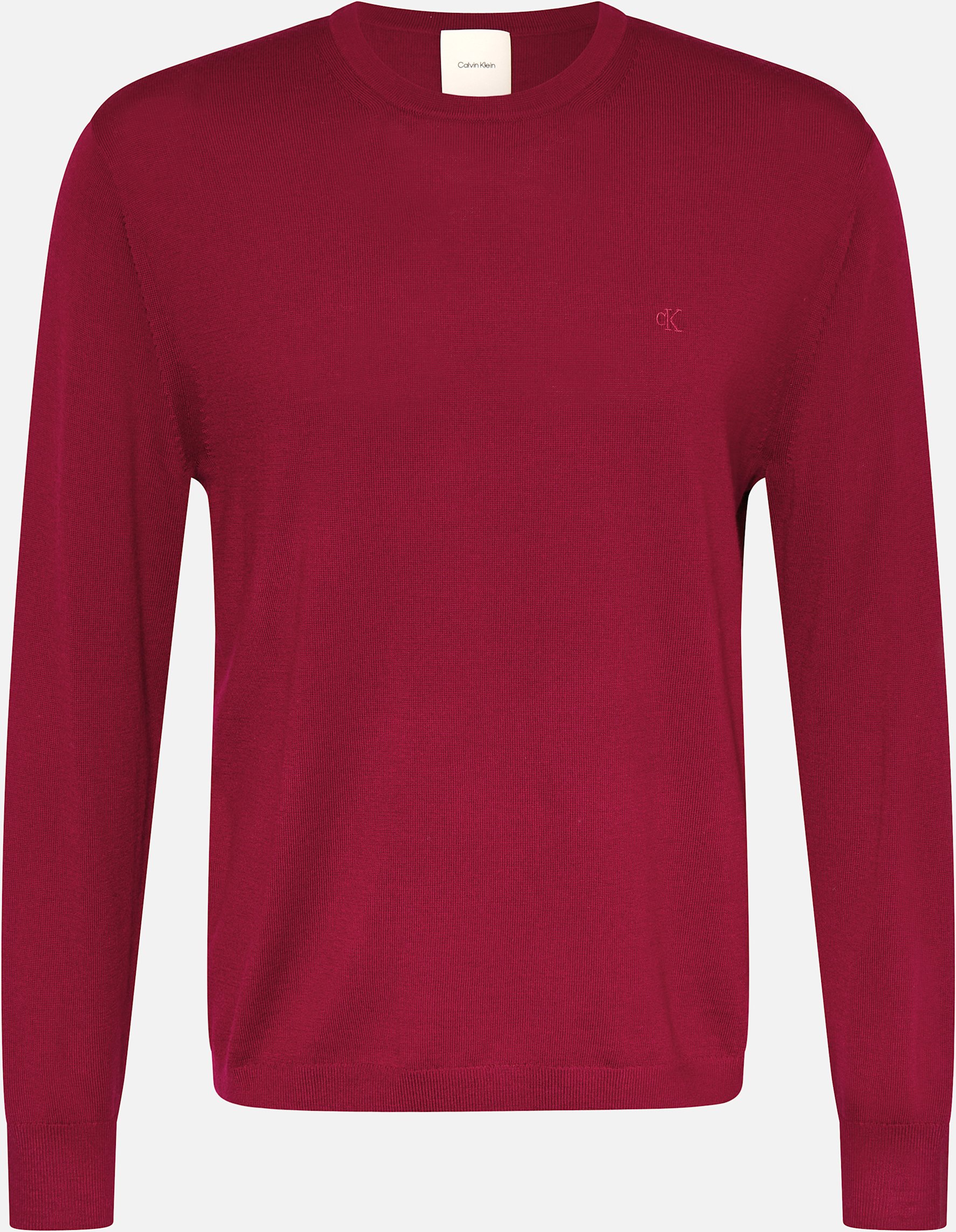 Calvin Klein Pullover Aus Merinowolle rot