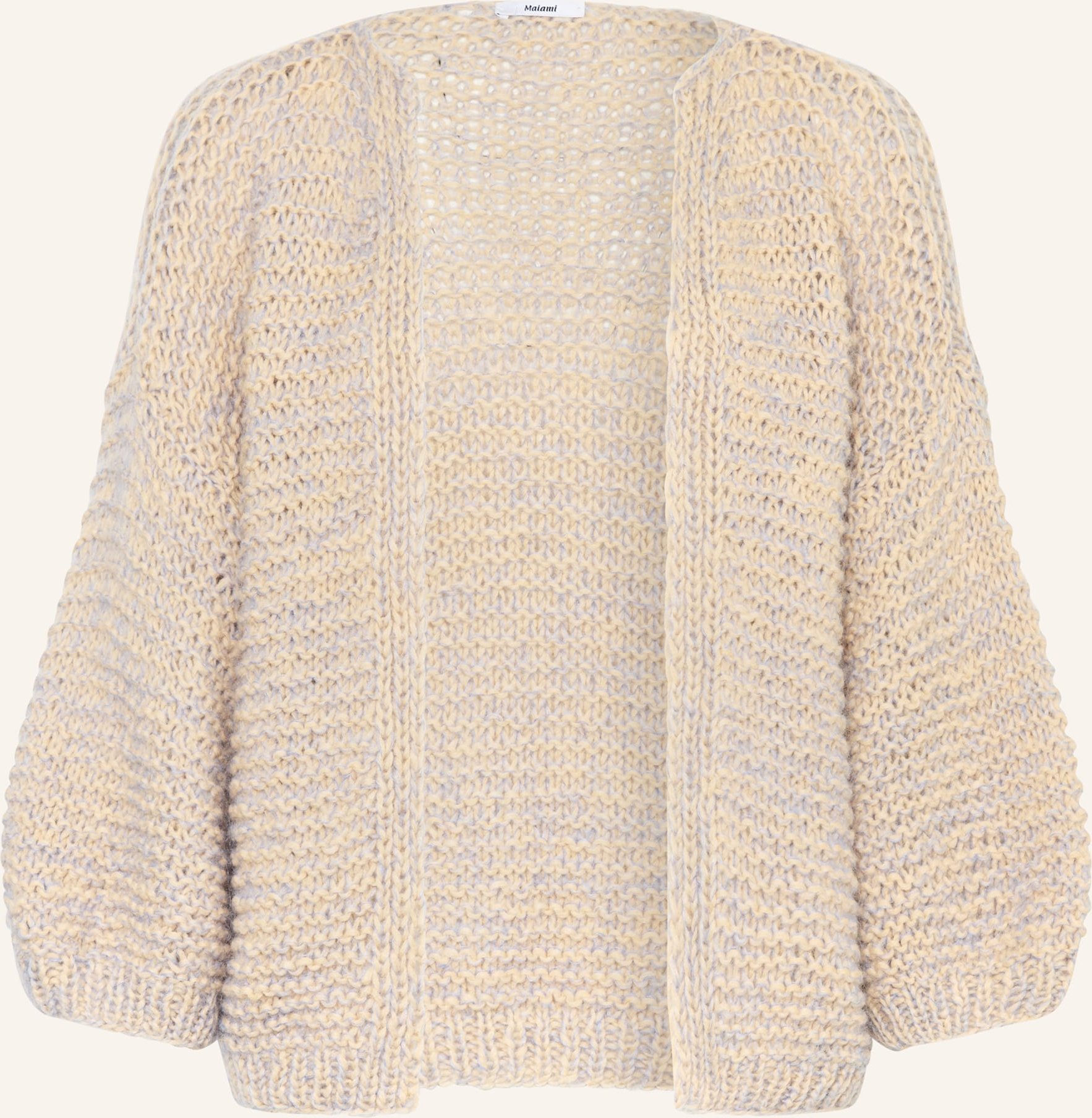 Maiami Strickhülle Mit Alpaka beige