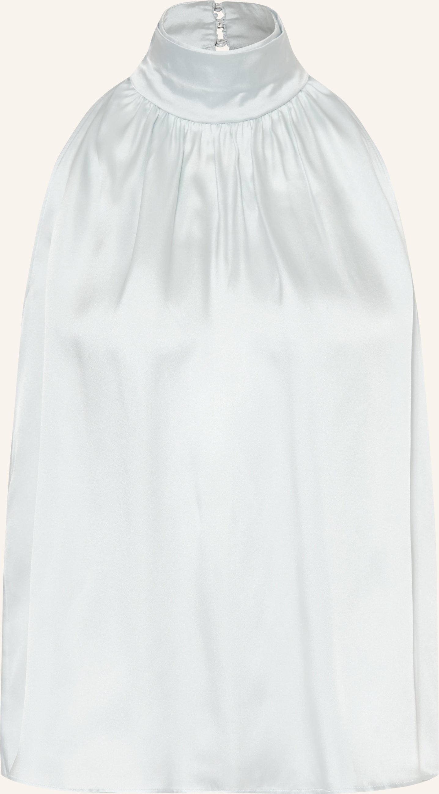 Anine Bing Top Marie Mit Seide blau