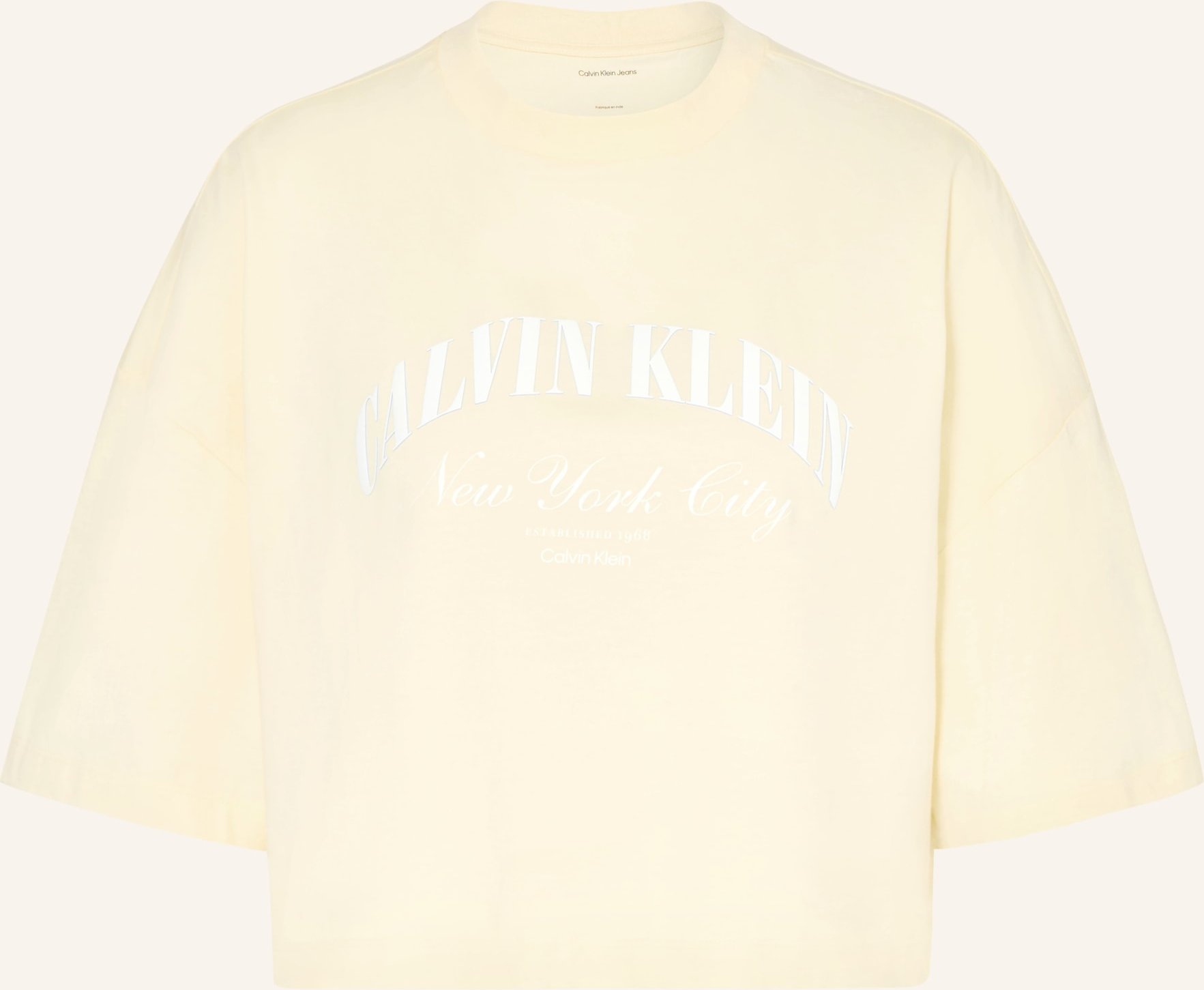 Calvin Klein Jeans T-Shirt gelb