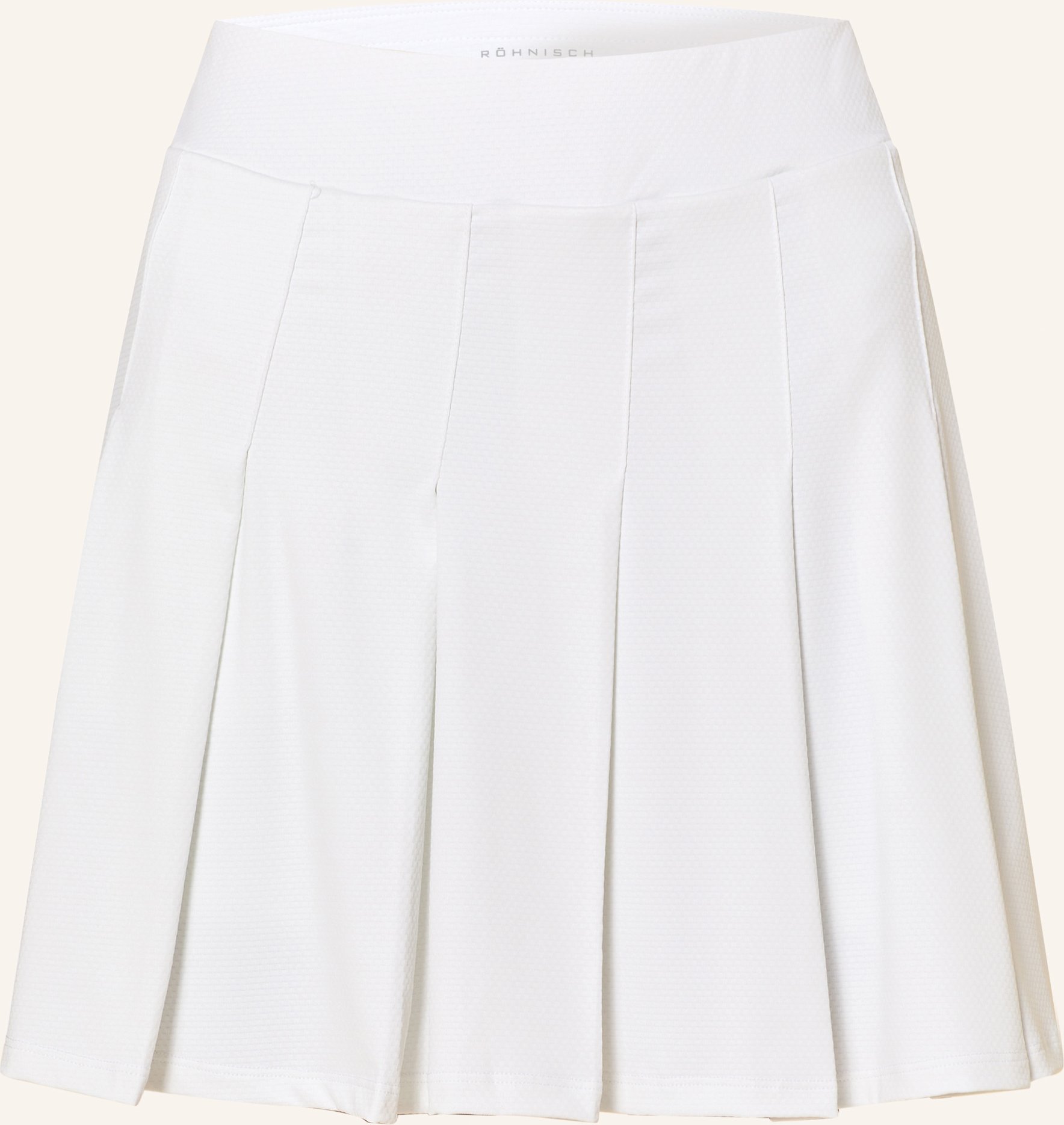 Röhnisch Skort Nicky Mit Plissees weiss
