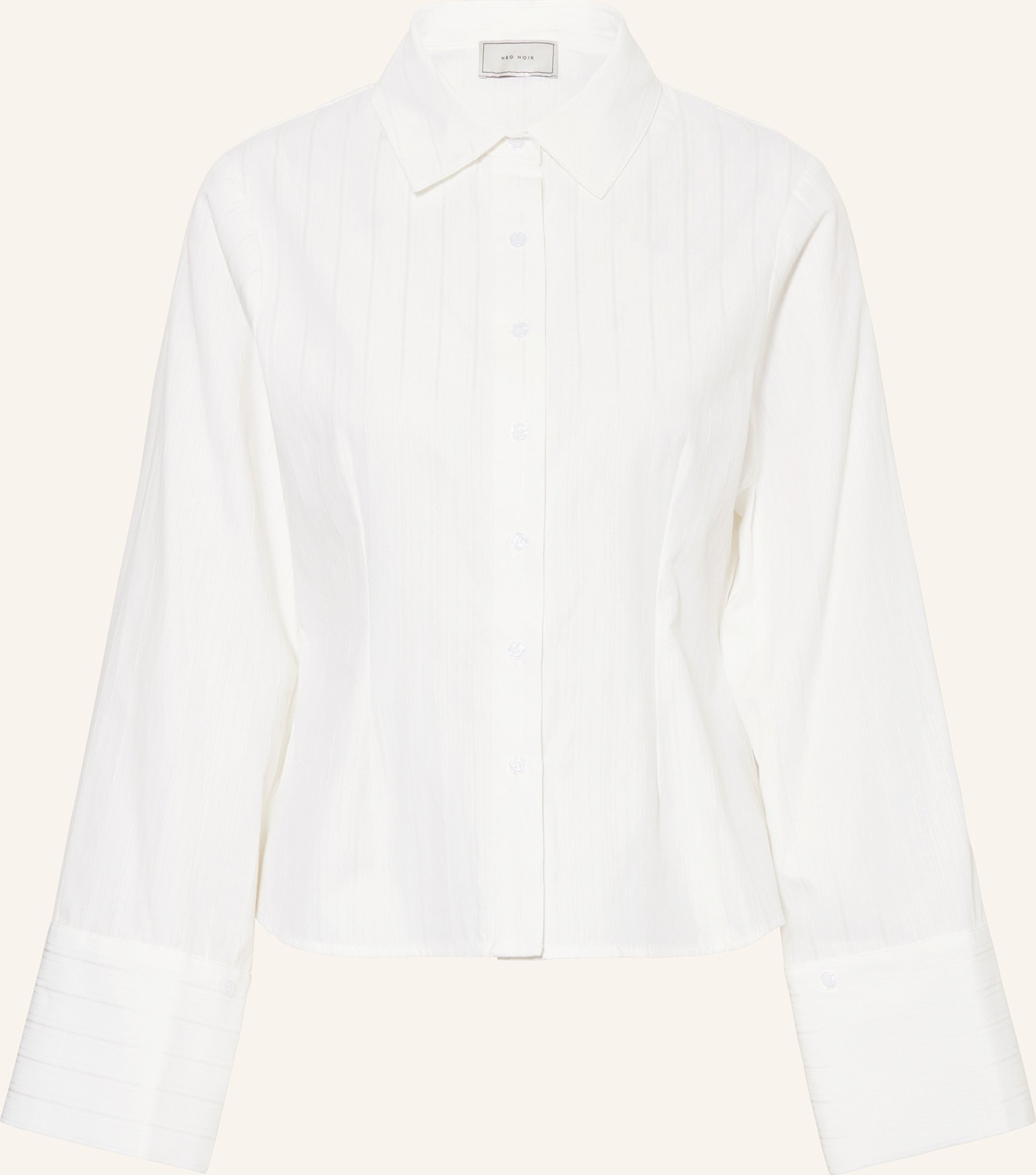 Neo Noir Hemdbluse Rosa weiss