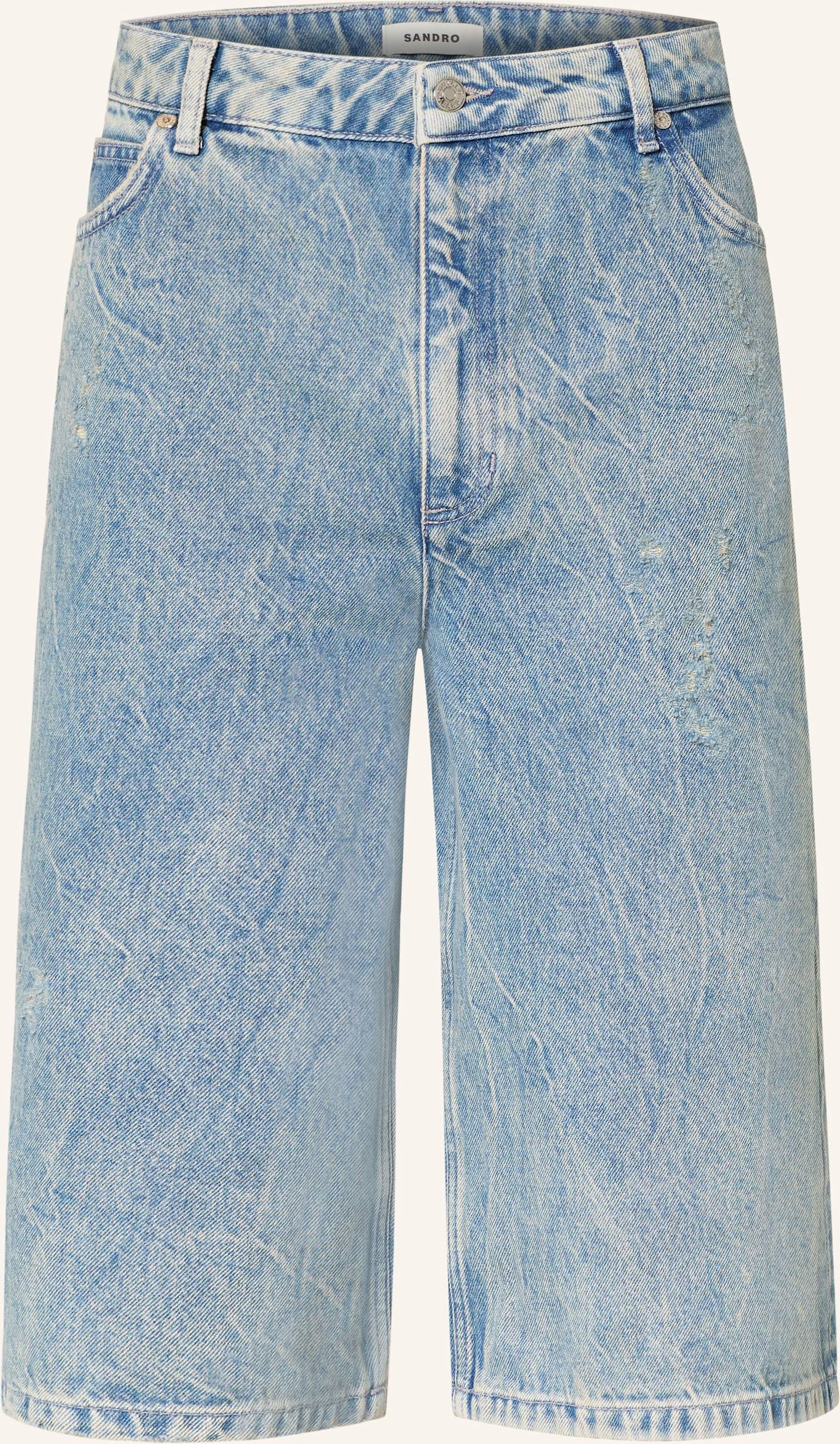 Sandro Jeans-Bermudas blau