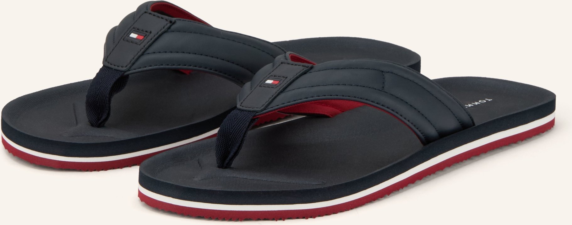 Tommy Hilfiger Zehentrenner blau