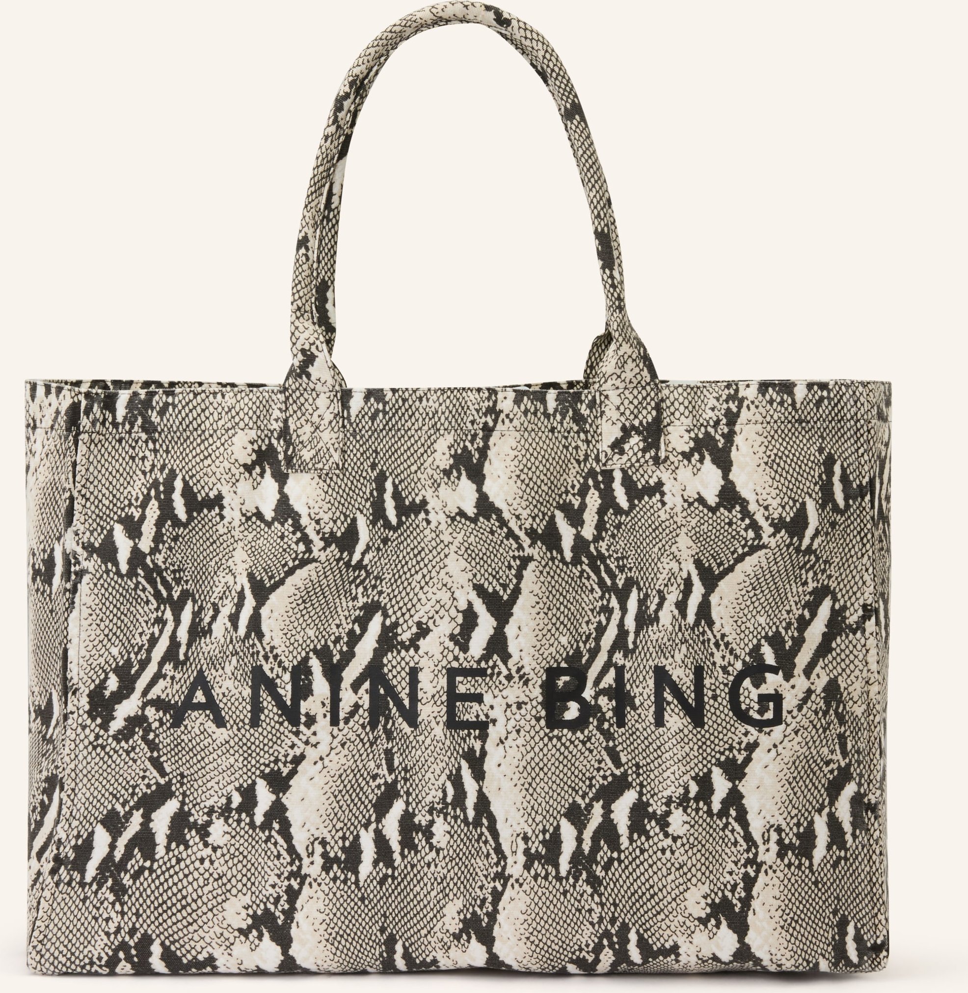 Anine Bing Shopper Leo grau