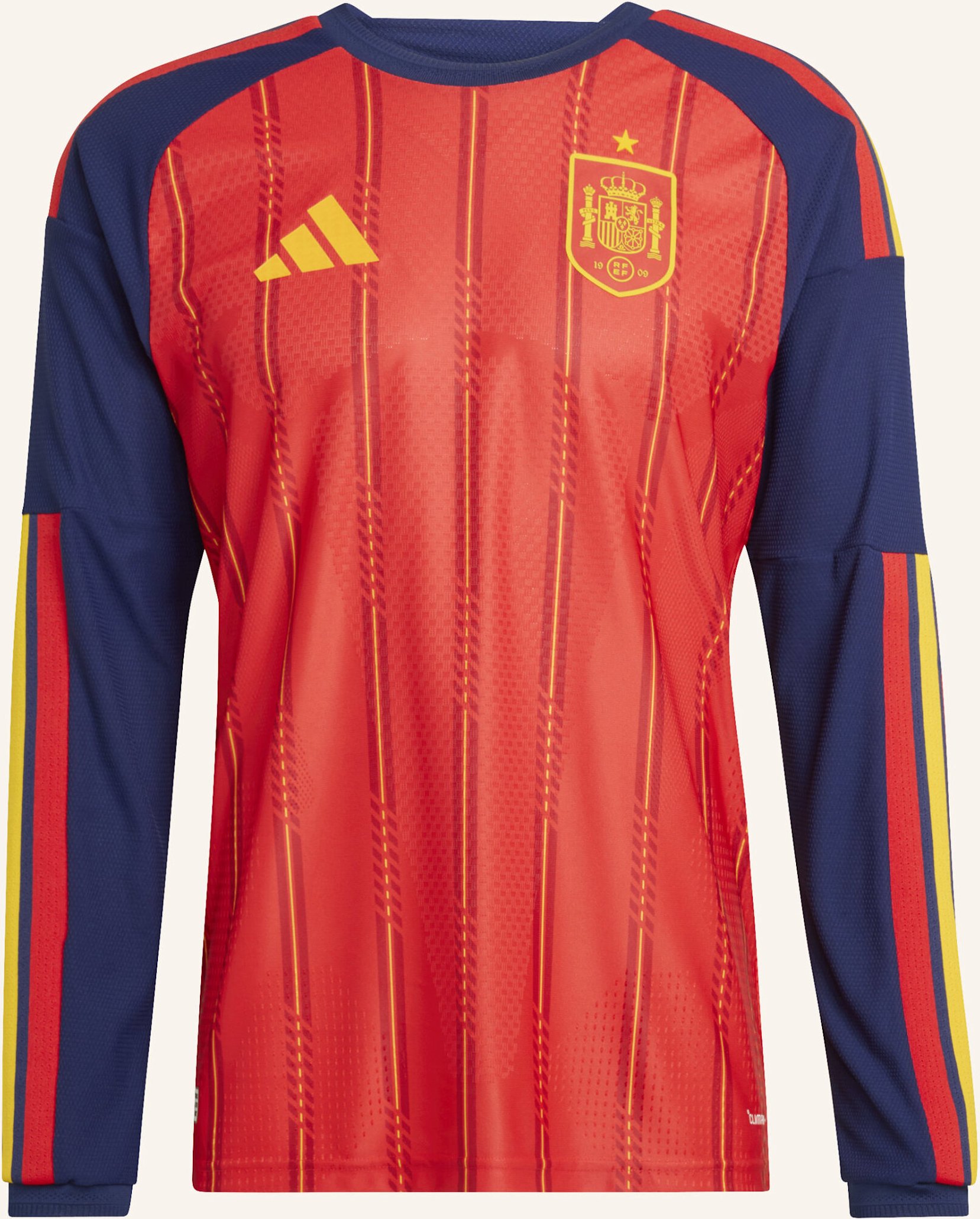 Adidas Spanien 26 Home Authentic Langärmeliges Trikot rot