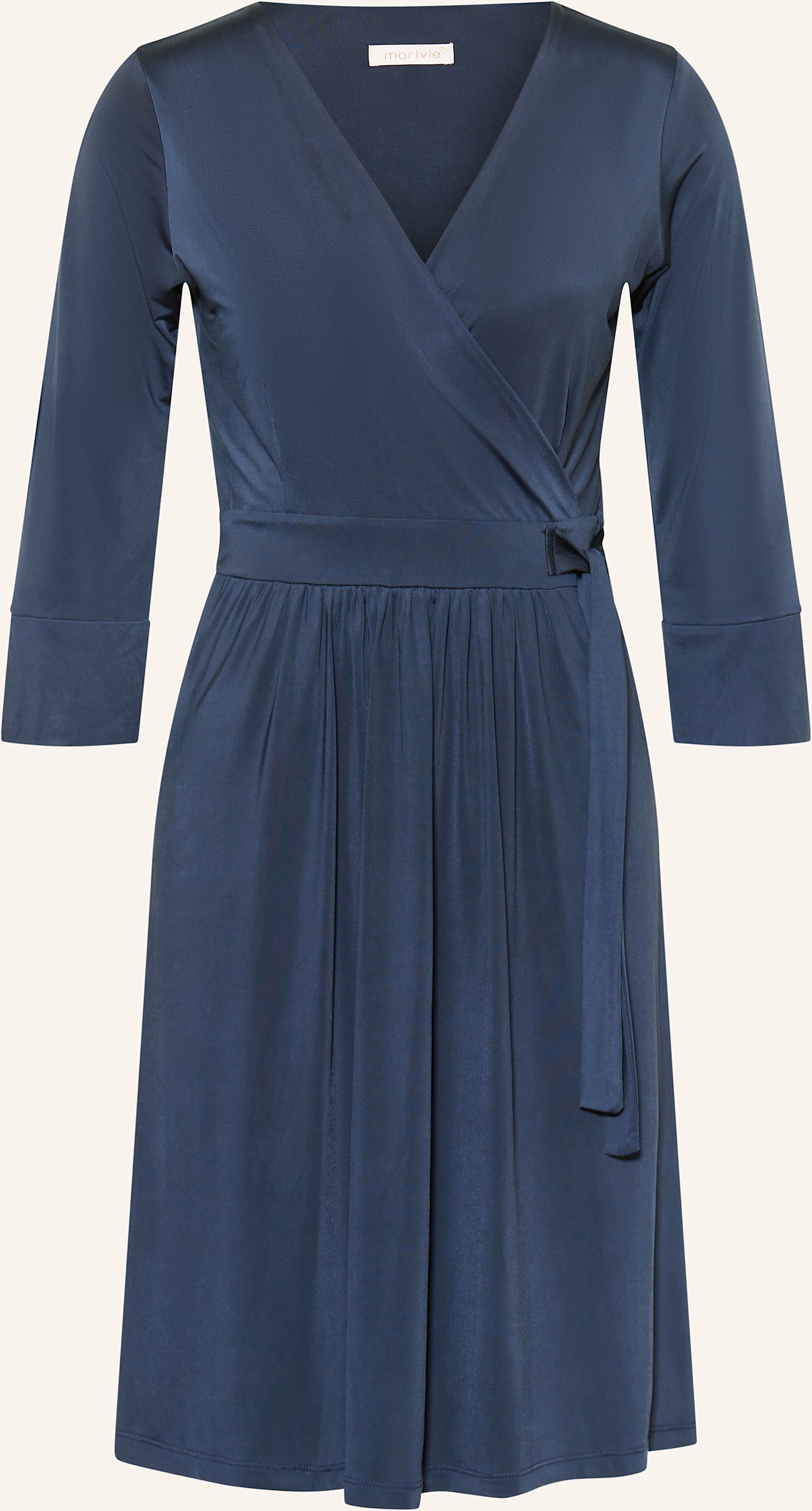 Marivie Kleid Dream! Mit 3/4-Arm blau