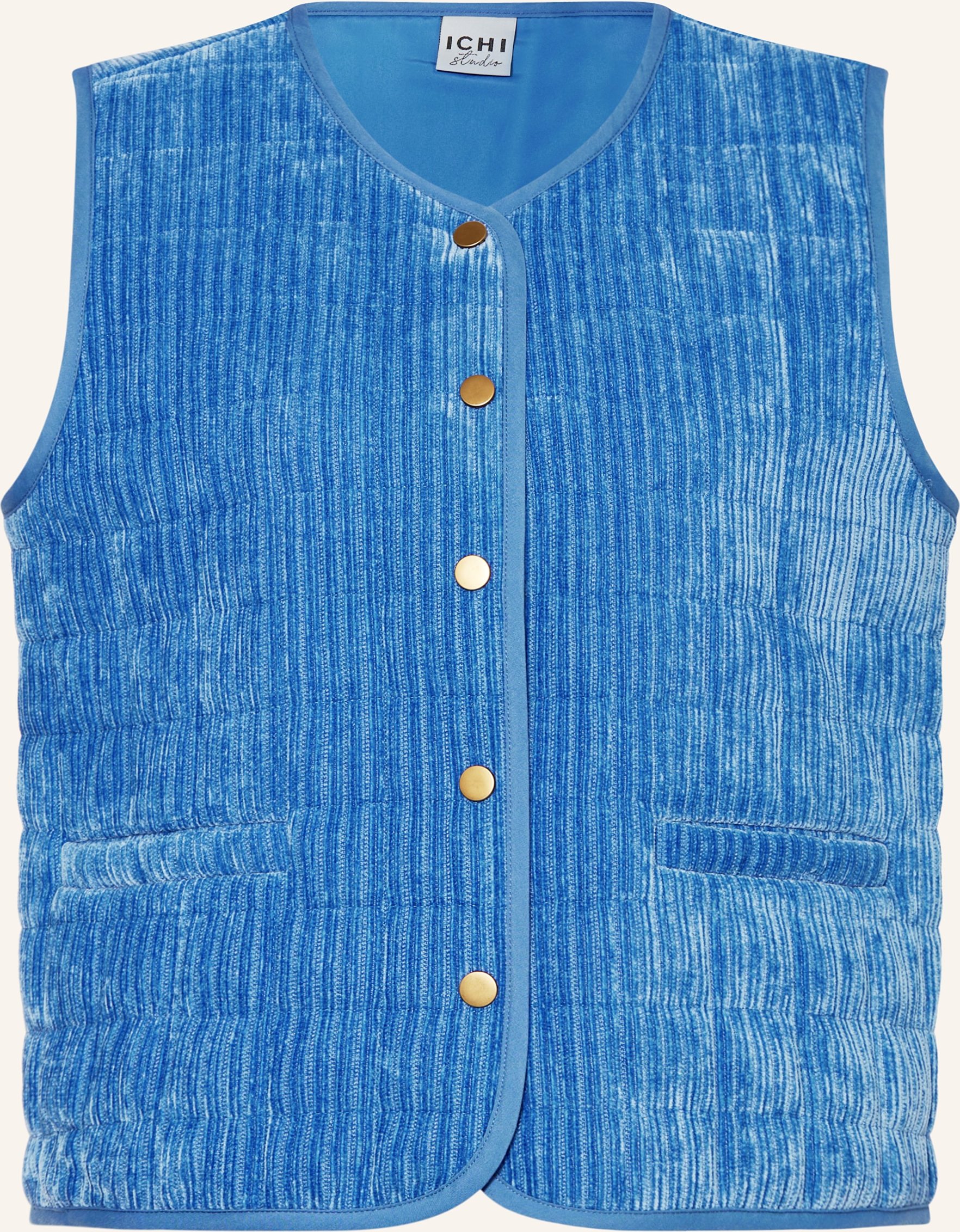 Ichi Steppweste Ihfuma blau