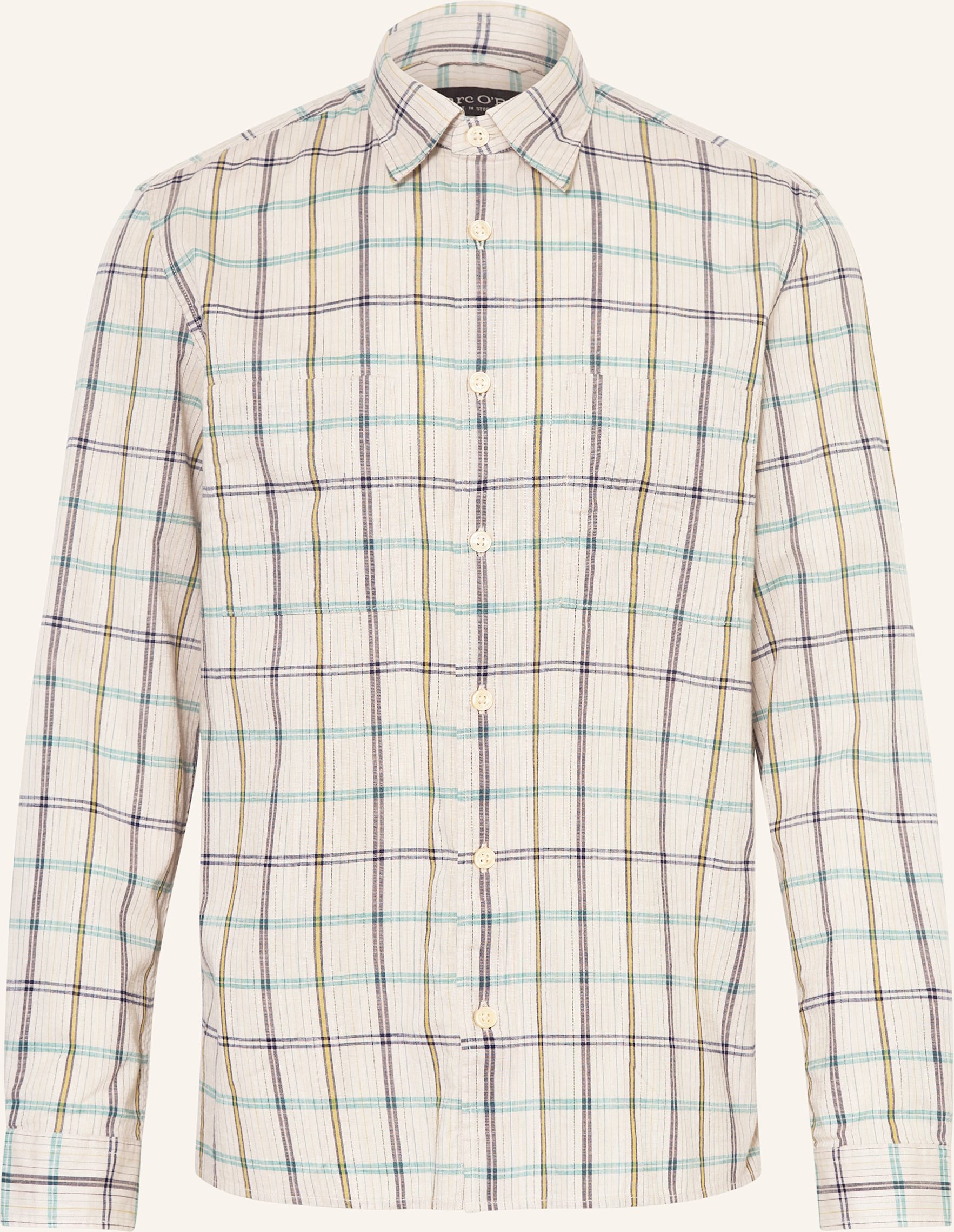 Marc O'polo Hemd Regular Fit beige