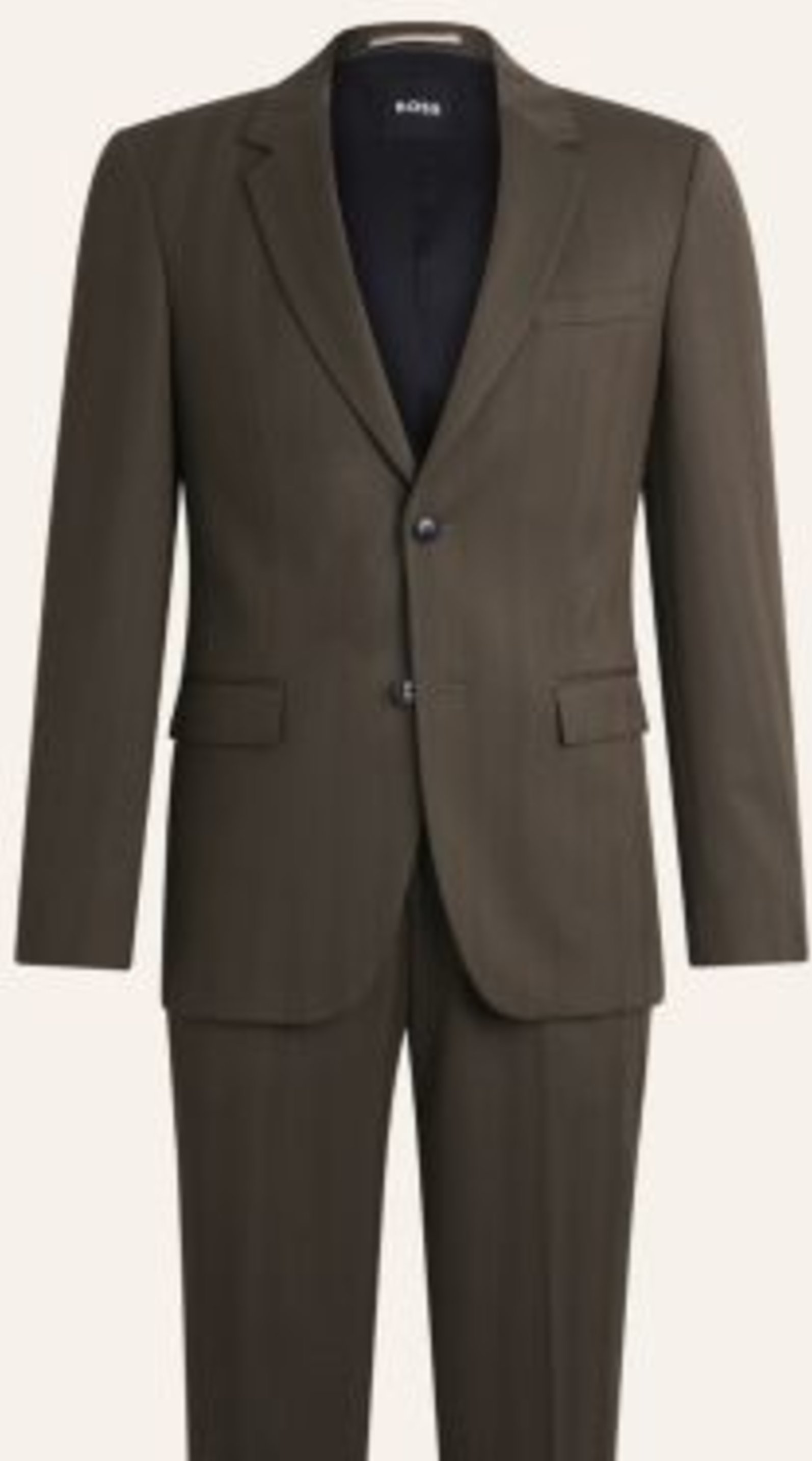Boss Business Anzug H-Houston-2pcs-252 Slim Fit braun