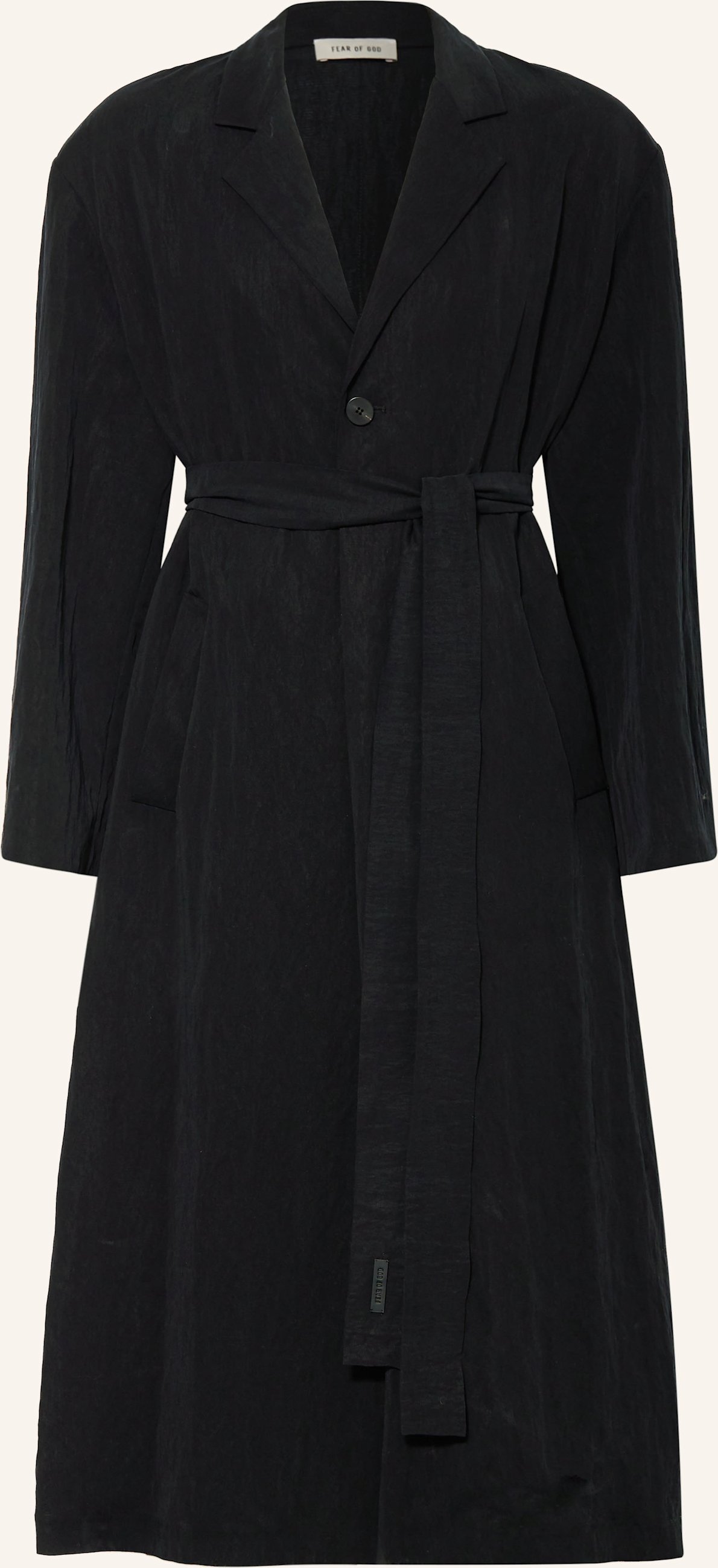 Fear Of God Mantel schwarz