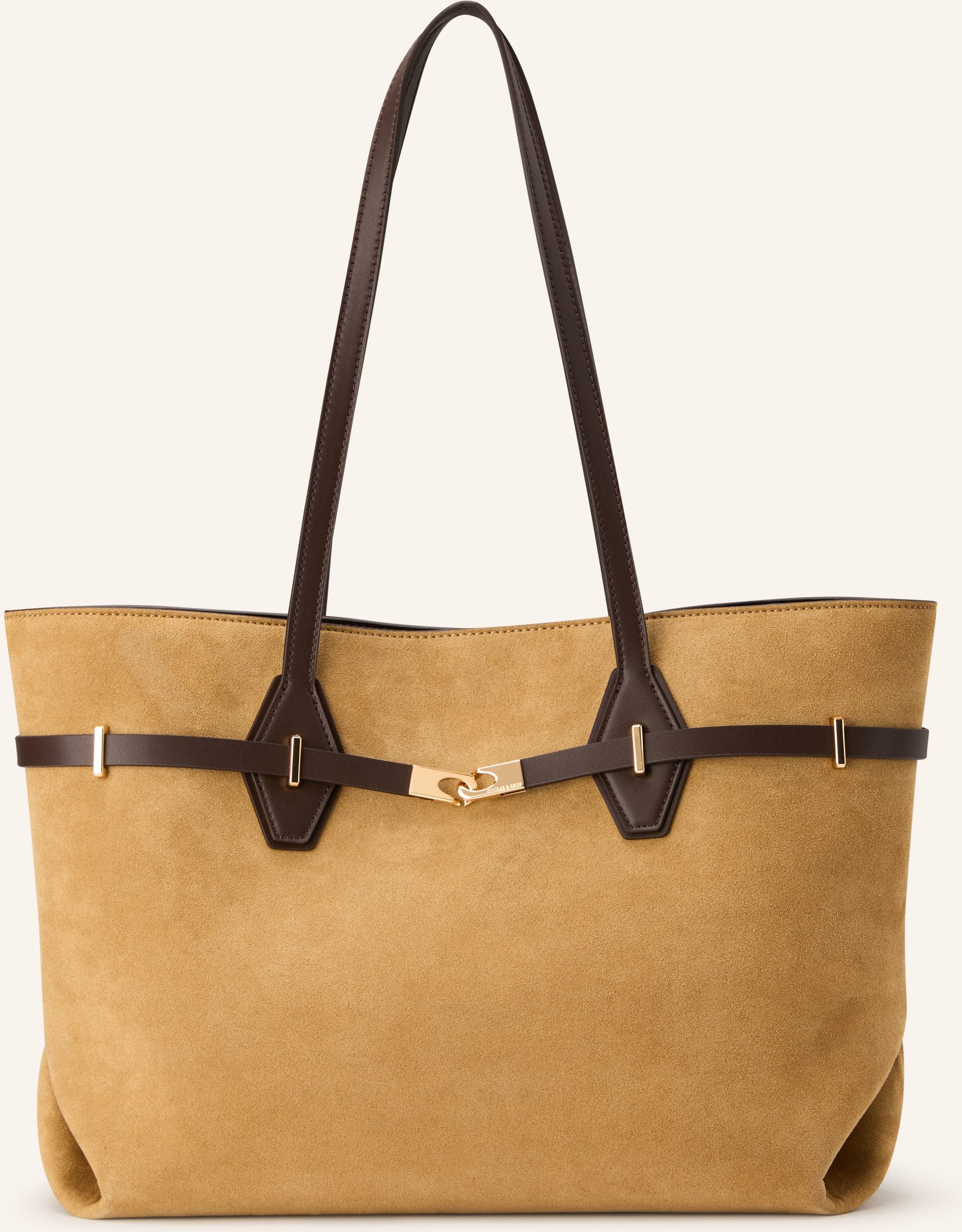 Charles & Keith Shopper Arlet Tote braun