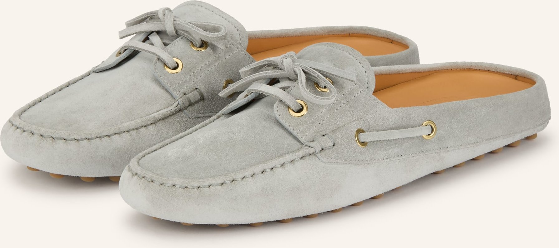 Tod's Mokassin Gommino grau