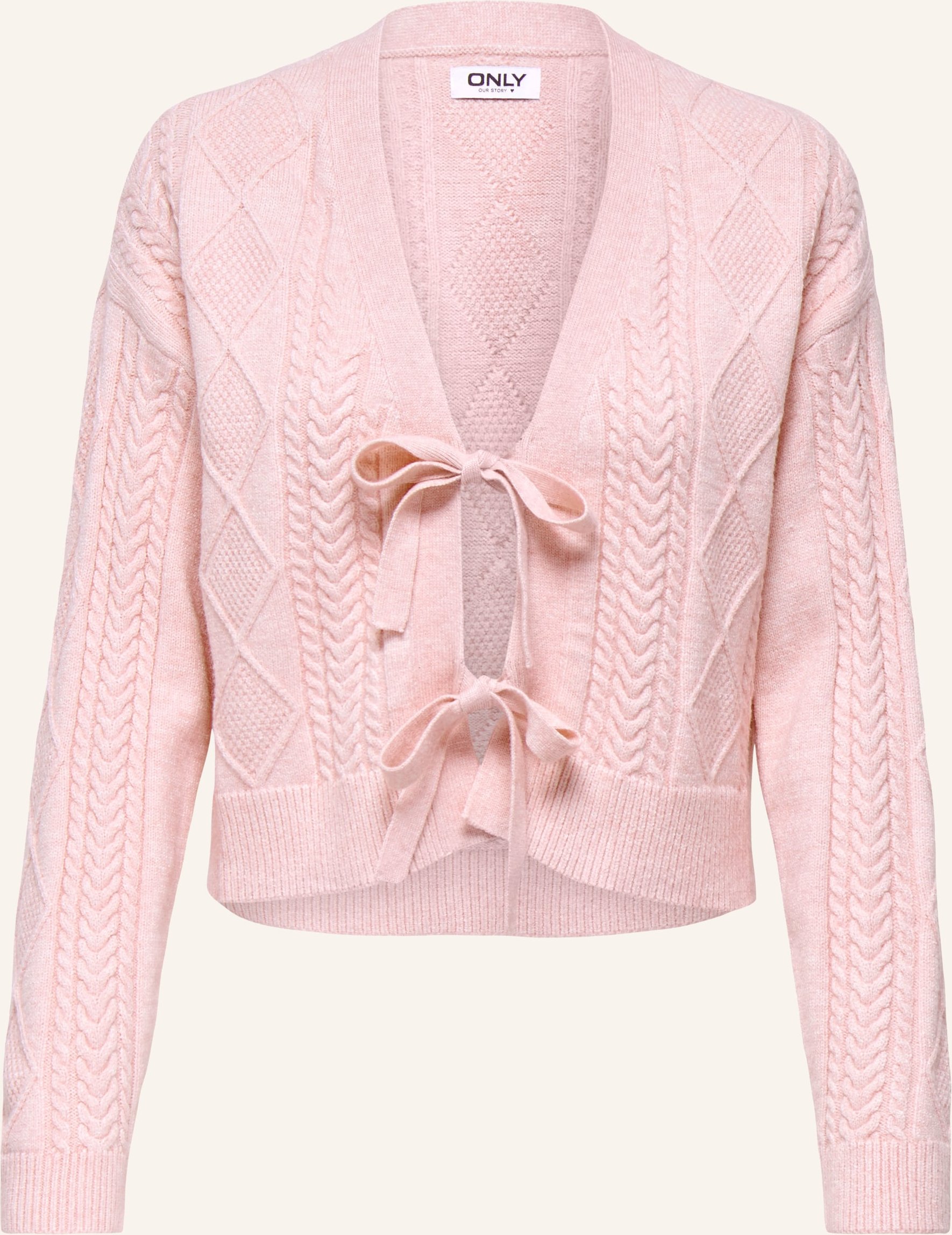 Only Strickjacke pink
