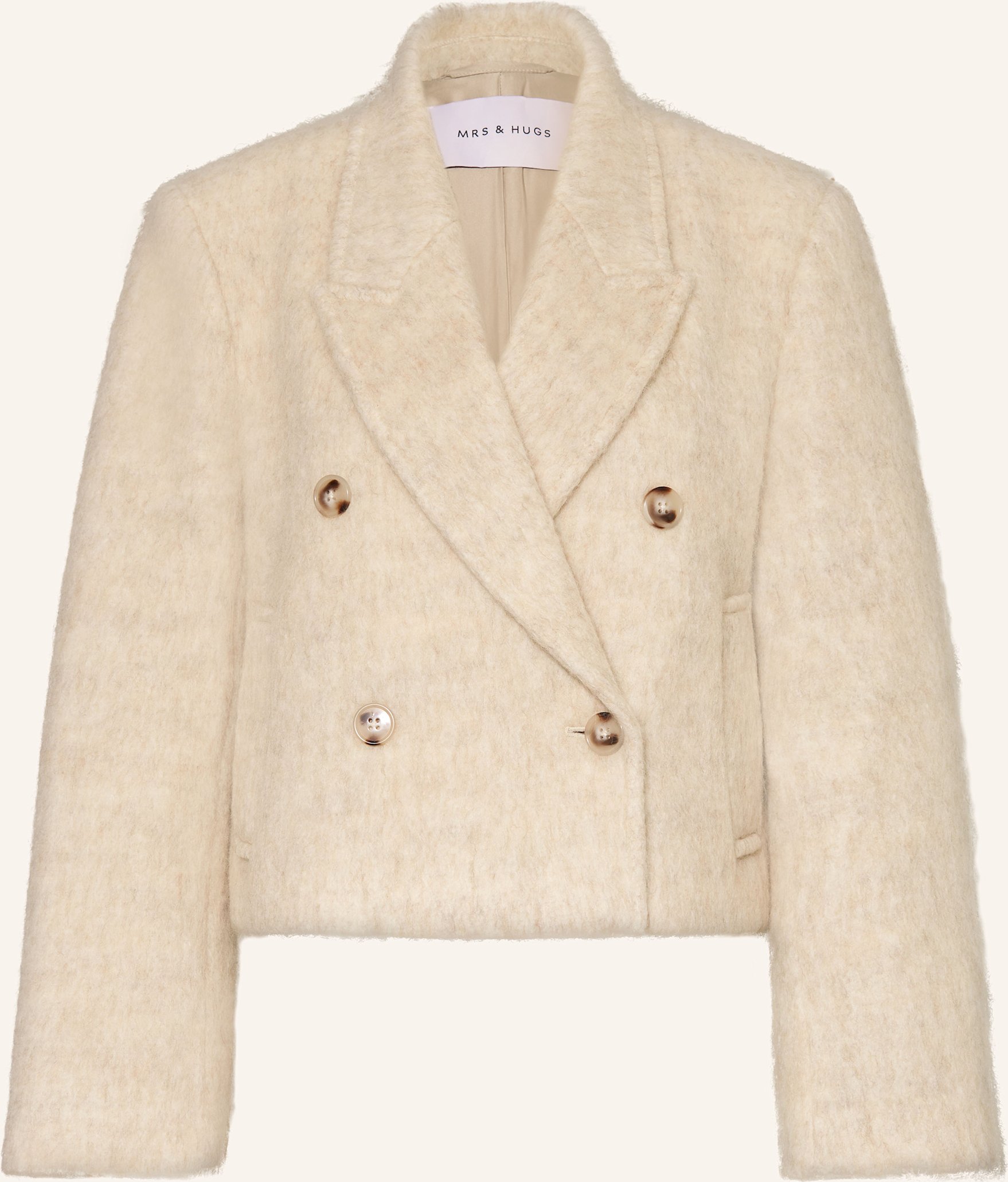 Mrs & Hugs Jacke weiss